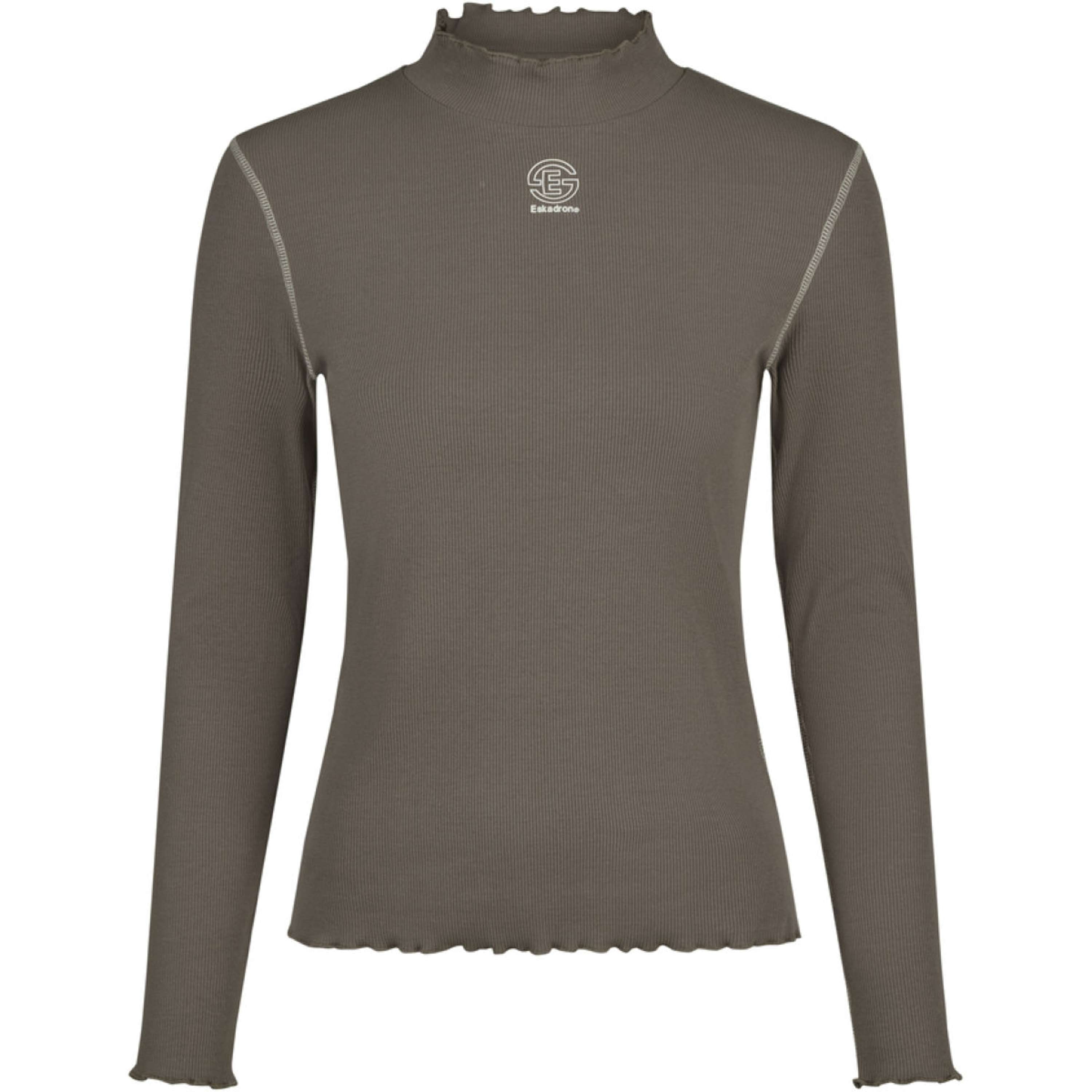 Eskadron Shirt Dynamics Turtleneck Rib Powdertaupe