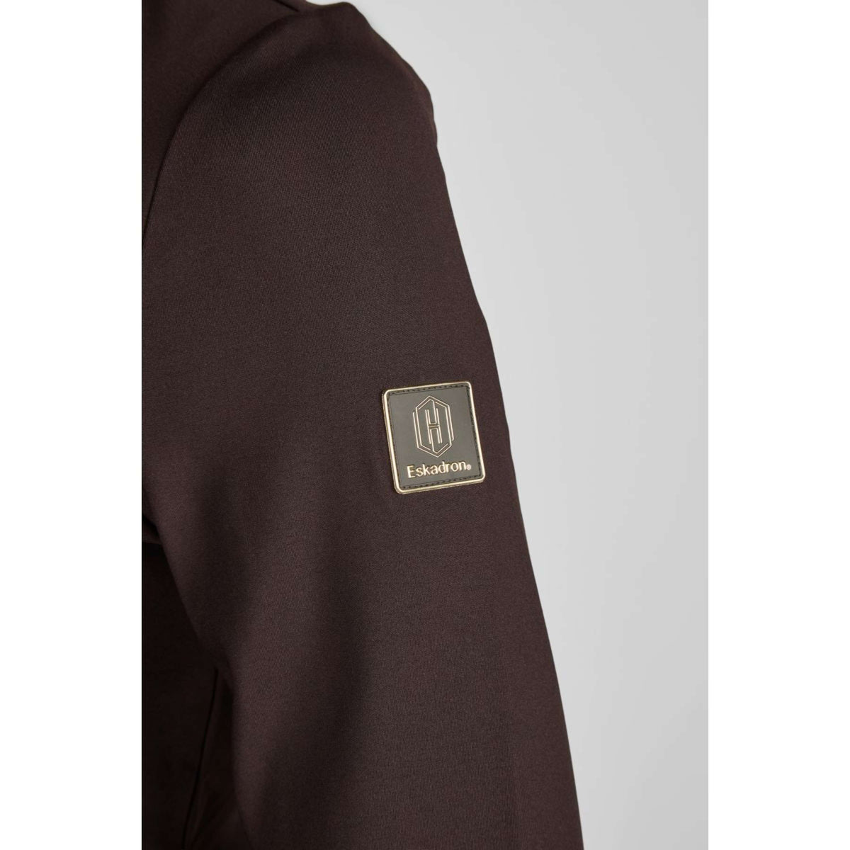 Eskadron Shirt Heritage Half-Zip Black Truffle