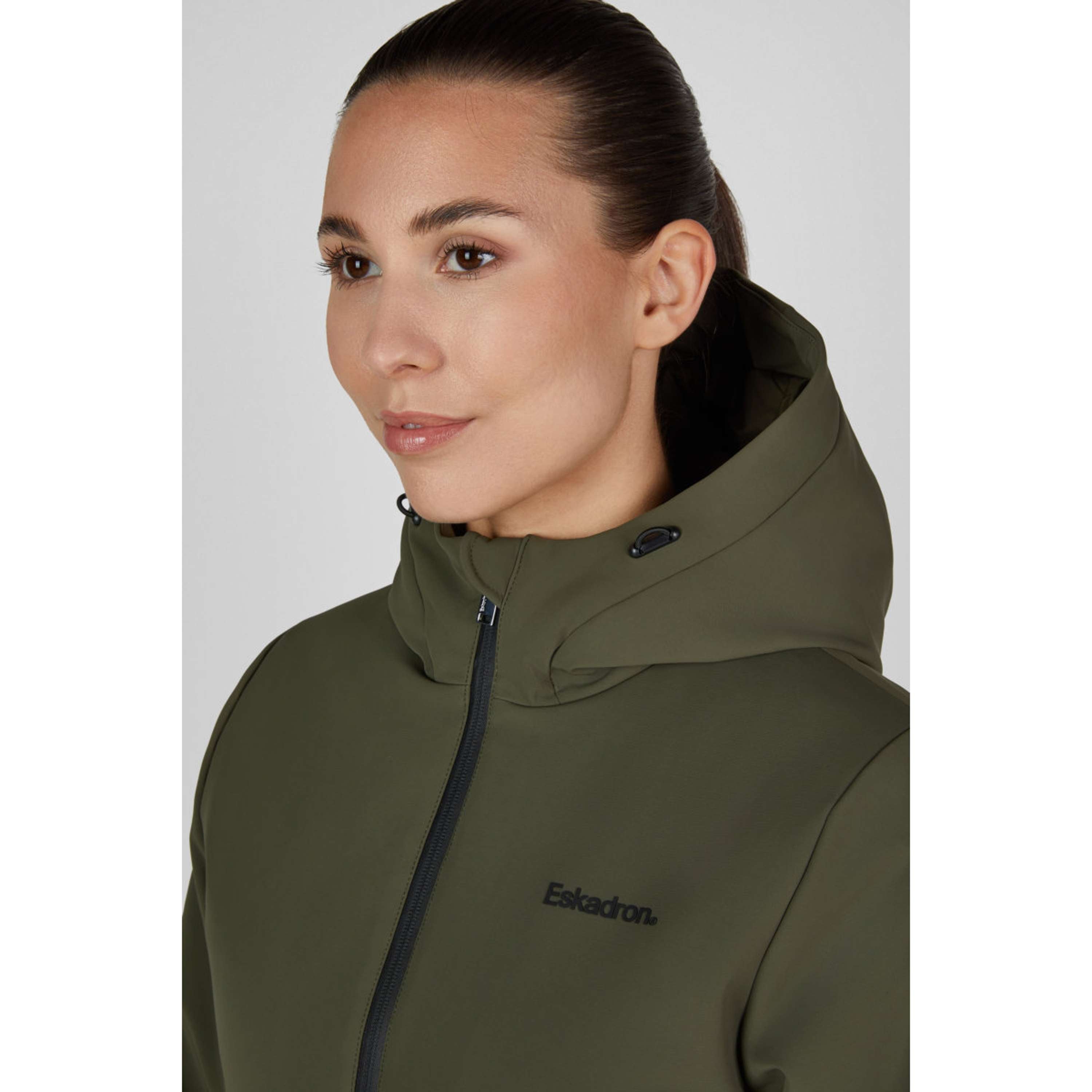 Eskadron Softshell Coat Heritage Zip-Jacket Deep Moss