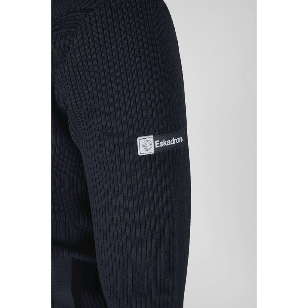 Eskadron Zip-Hoodie Dynamics Knit Navy