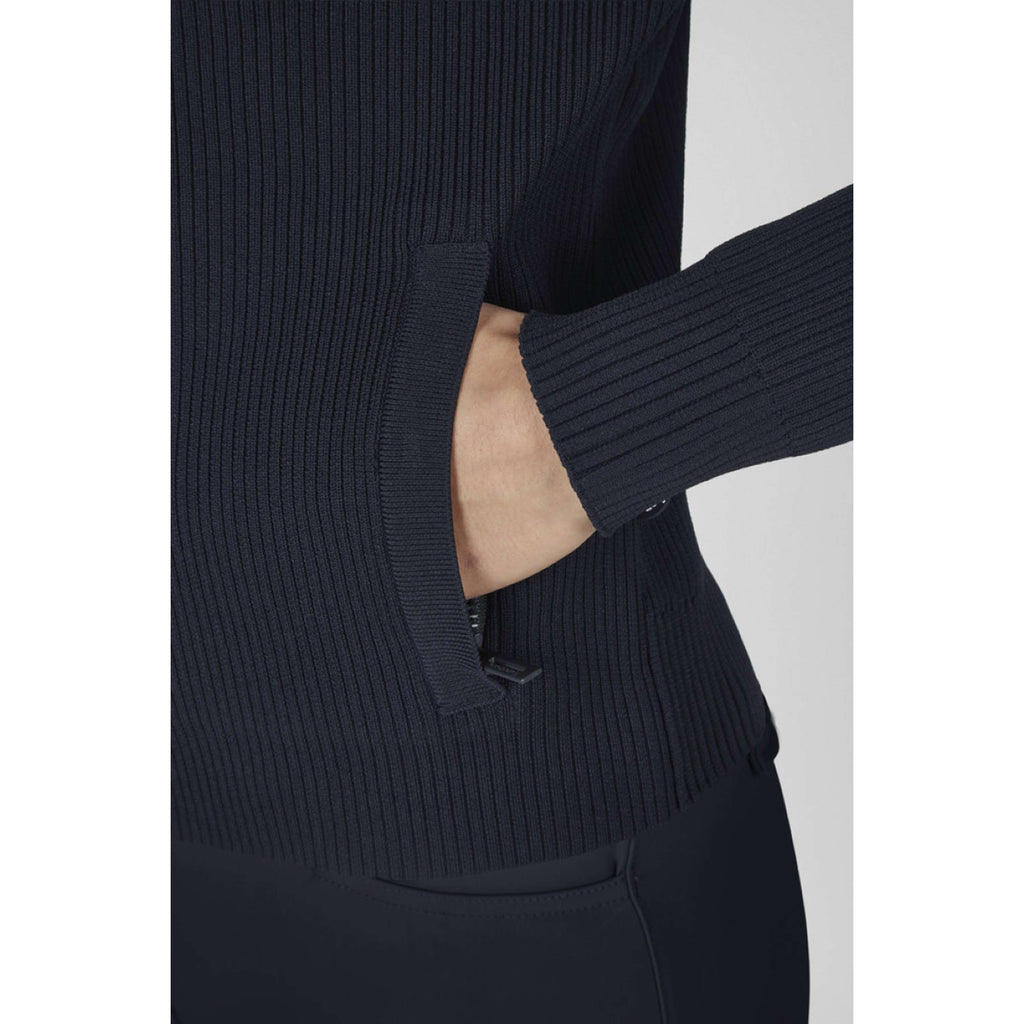 Eskadron Zip-Hoodie Dynamics Knit Navy
