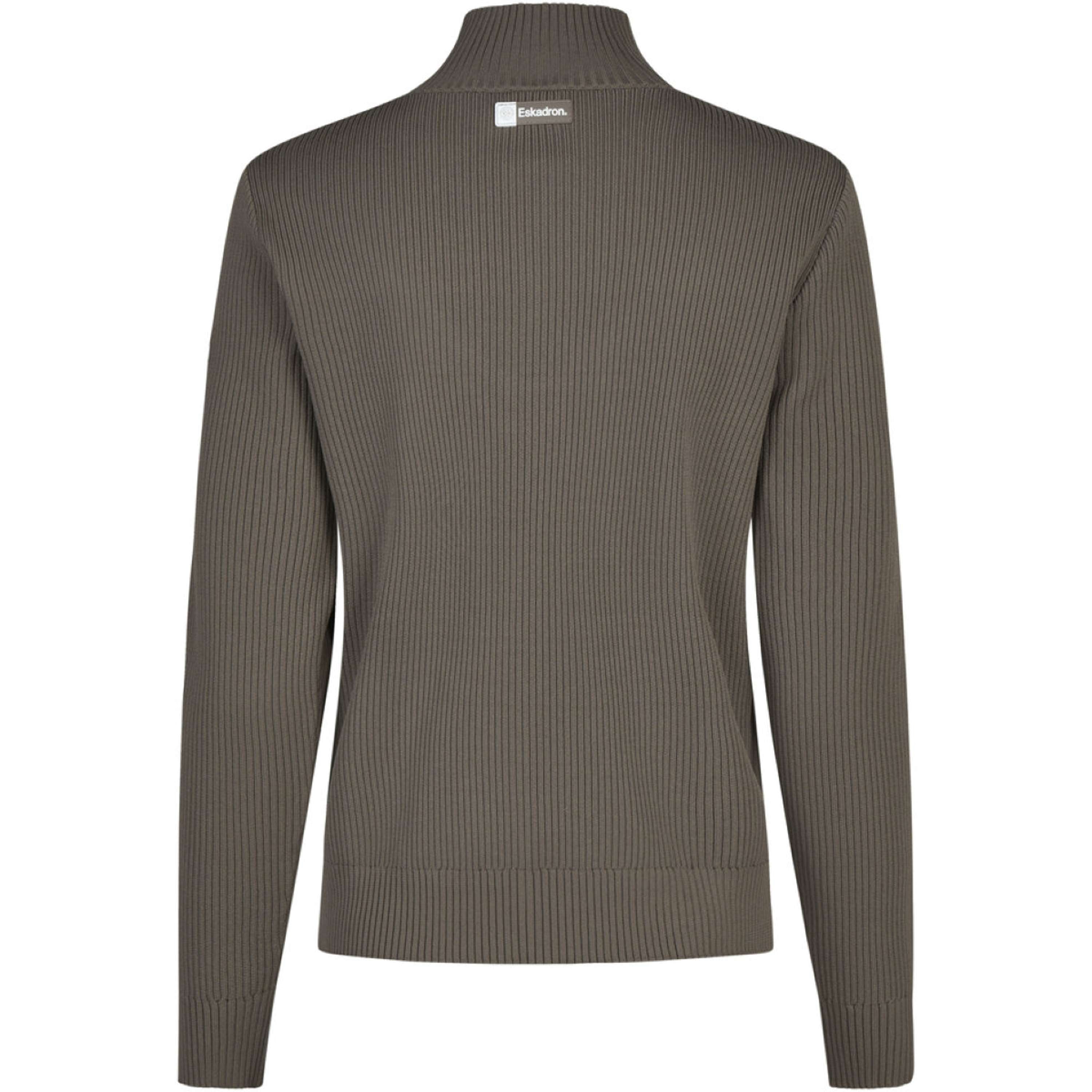 Eskadron Zip-Hoodie Dynamics Knit Powdertaupe