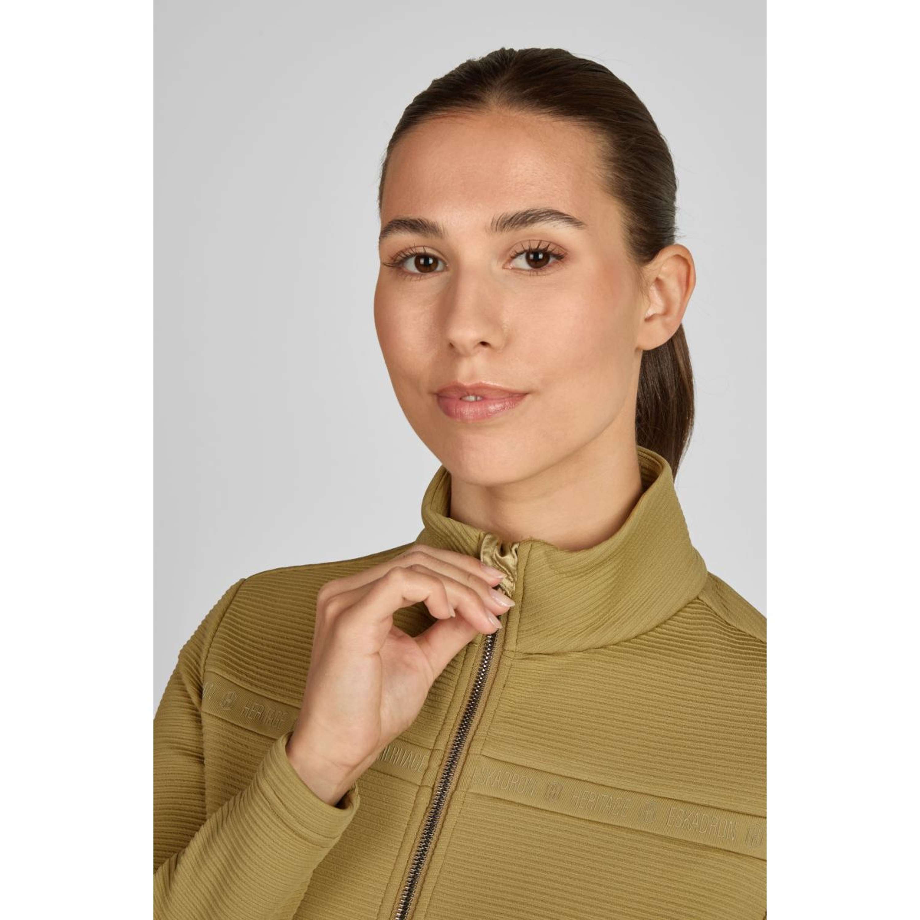 Eskadron Zip-Hoodie Heritage Cardamom