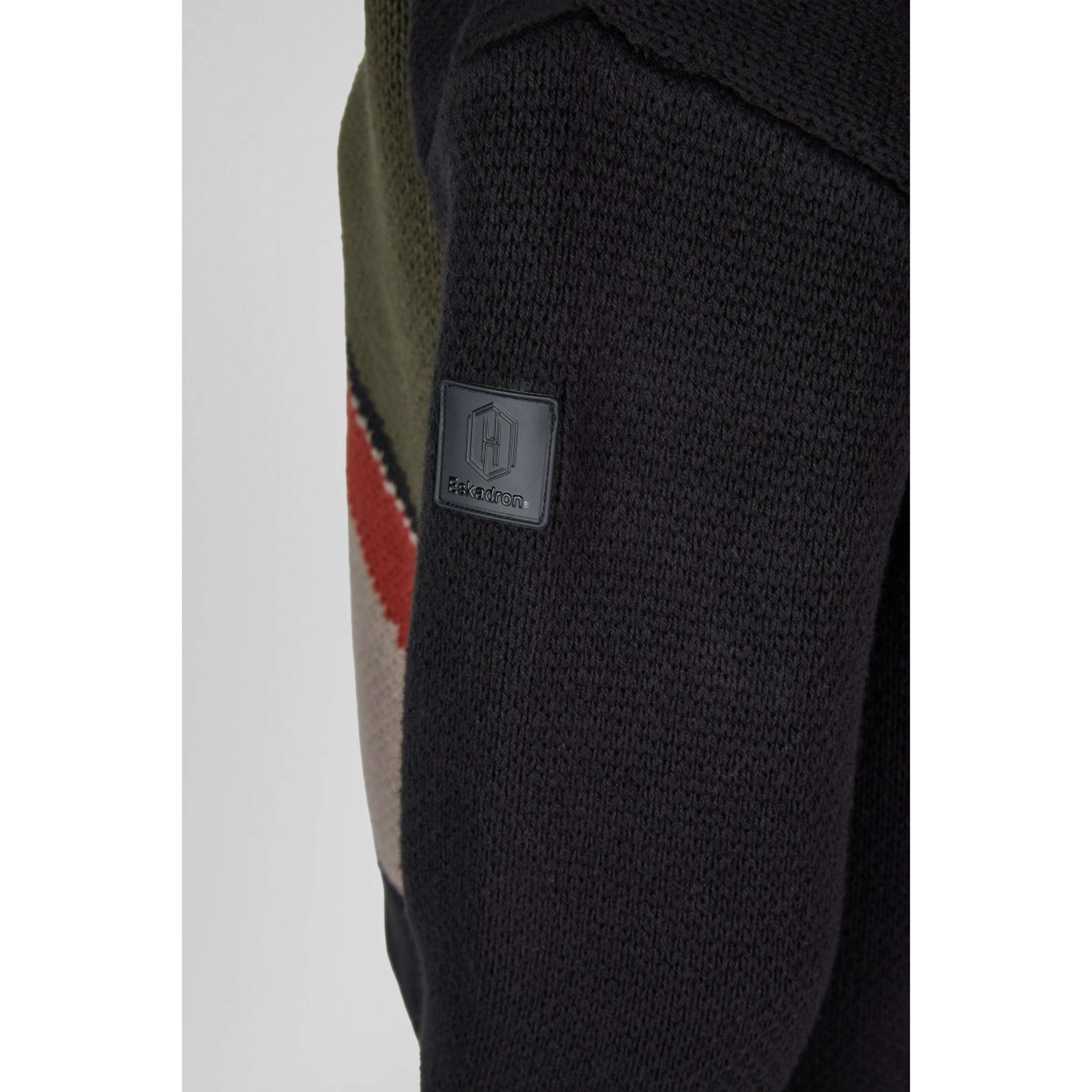 Eskadron Sweater Knit Jumper Black