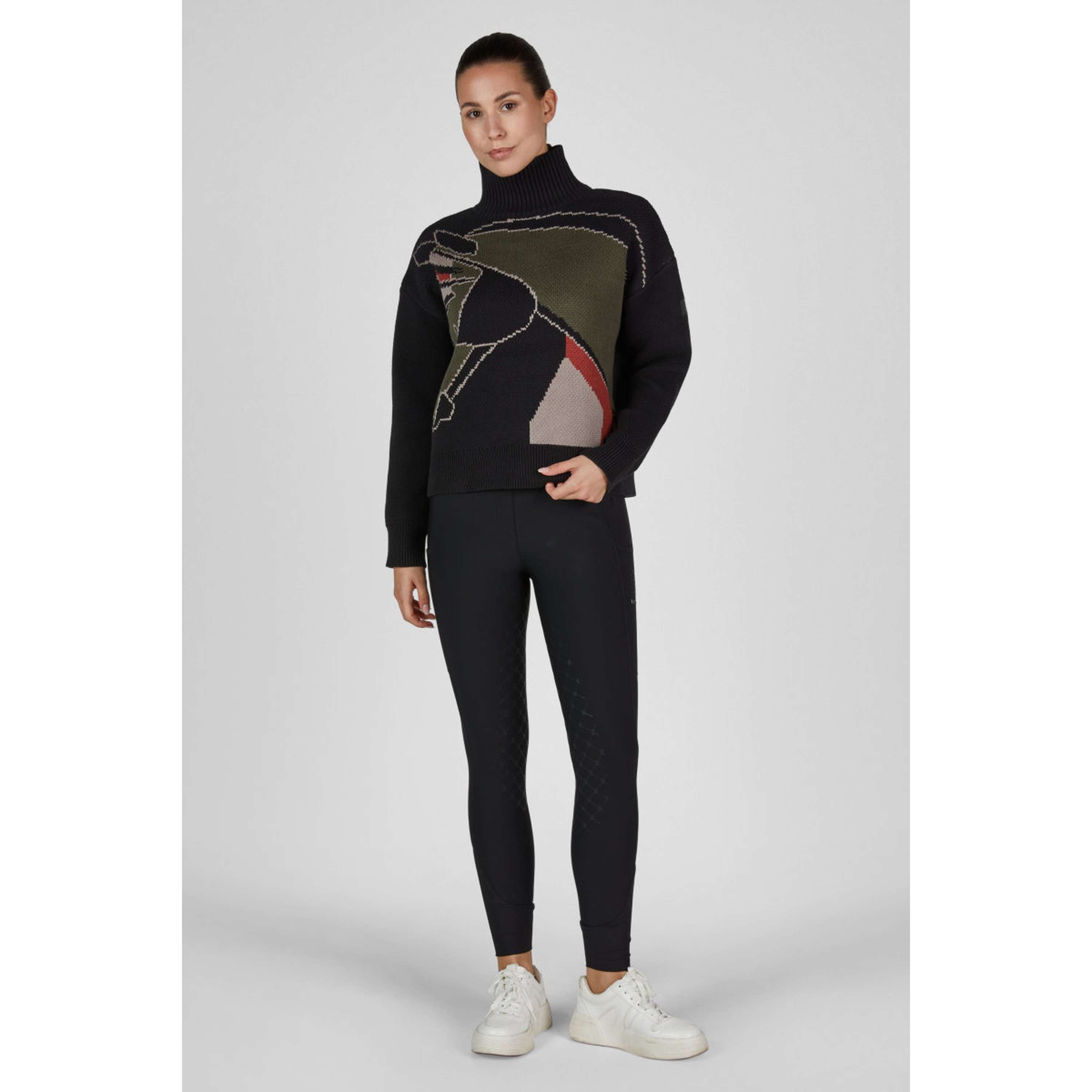 Eskadron Sweater Knit Jumper Black