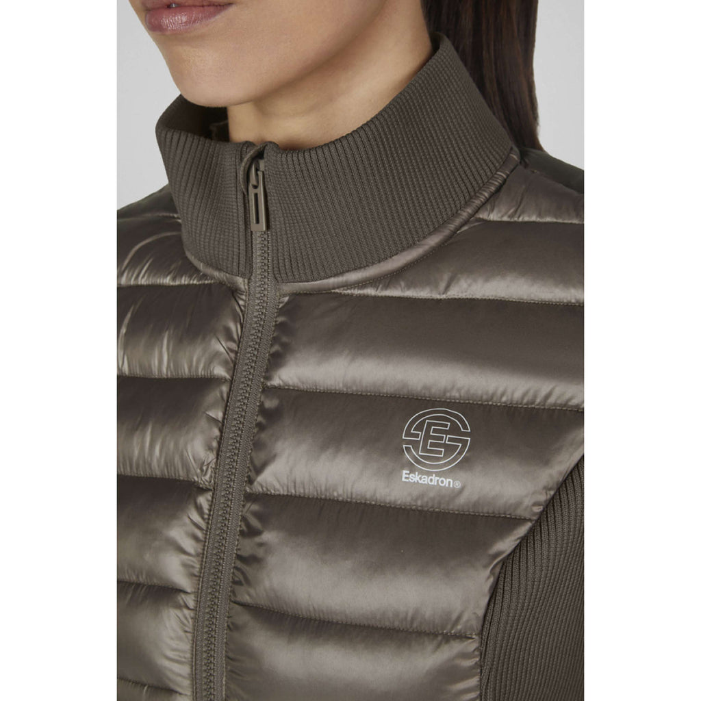 Eskadron Bodywarmer Dynamics Hybrid Powdertaupe
