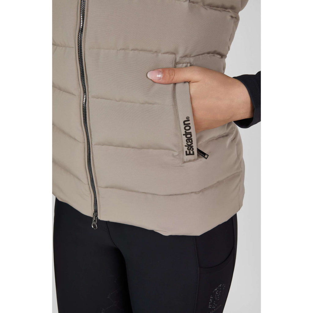 Eskadron Bodywarmer Heritage Quilt Waistcoat Ash