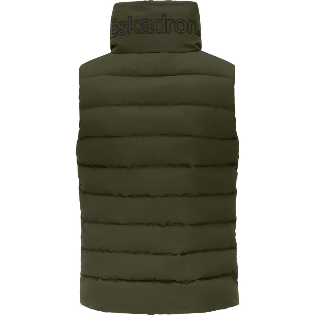 Eskadron Bodywarmer Heritage Quilt Waistcoat Deep Moss
