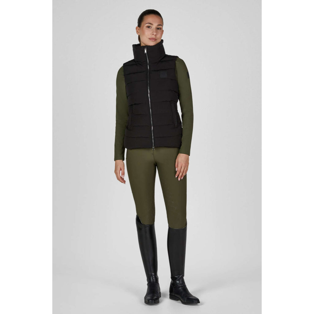 Eskadron Bodywarmer Heritage Quilt Waistcoat Black