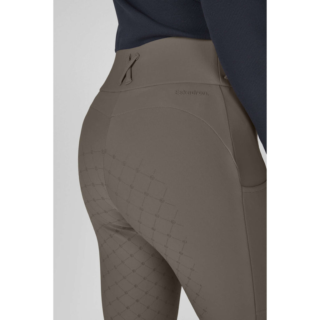 Eskadron Riding Legging Dynamics Cosy Full Grip Powdertaupe