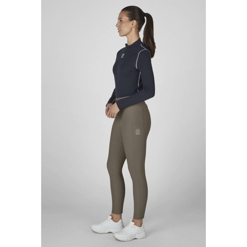 Eskadron Riding Legging Dynamics Cosy Full Grip Powdertaupe