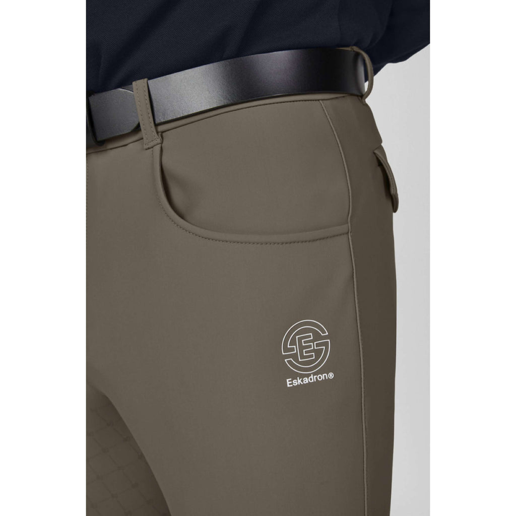 Eskadron Breeches Dynamics Full Grip Men Powdertaupe