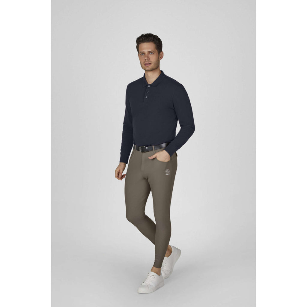 Eskadron Breeches Dynamics Full Grip Men Powdertaupe