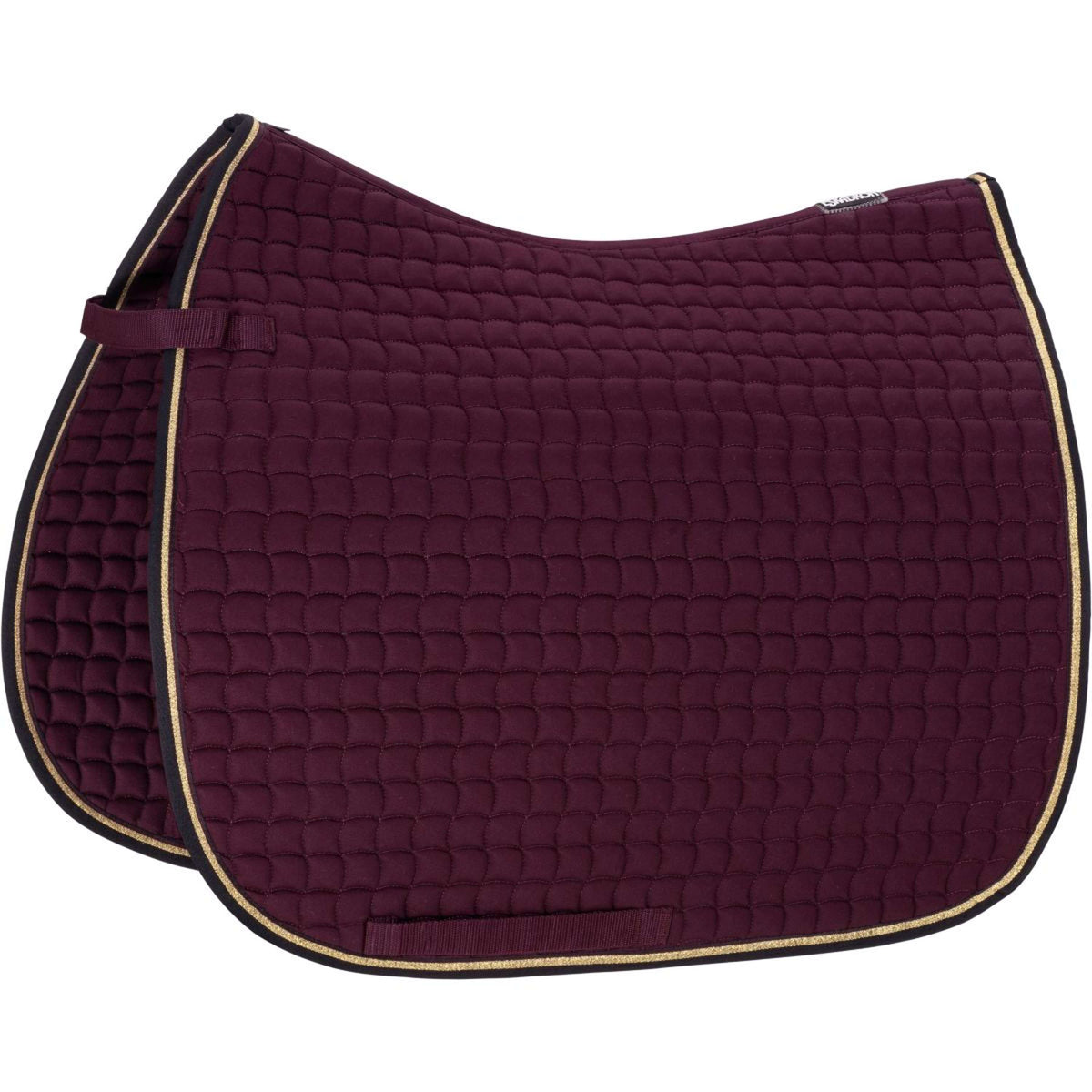 Eskadron Saddlepad Cotton Contrast Jumping Blackberry