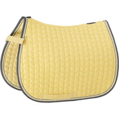 Eskadron Saddlepad Cotton Contrast Shetty Banana Yellow