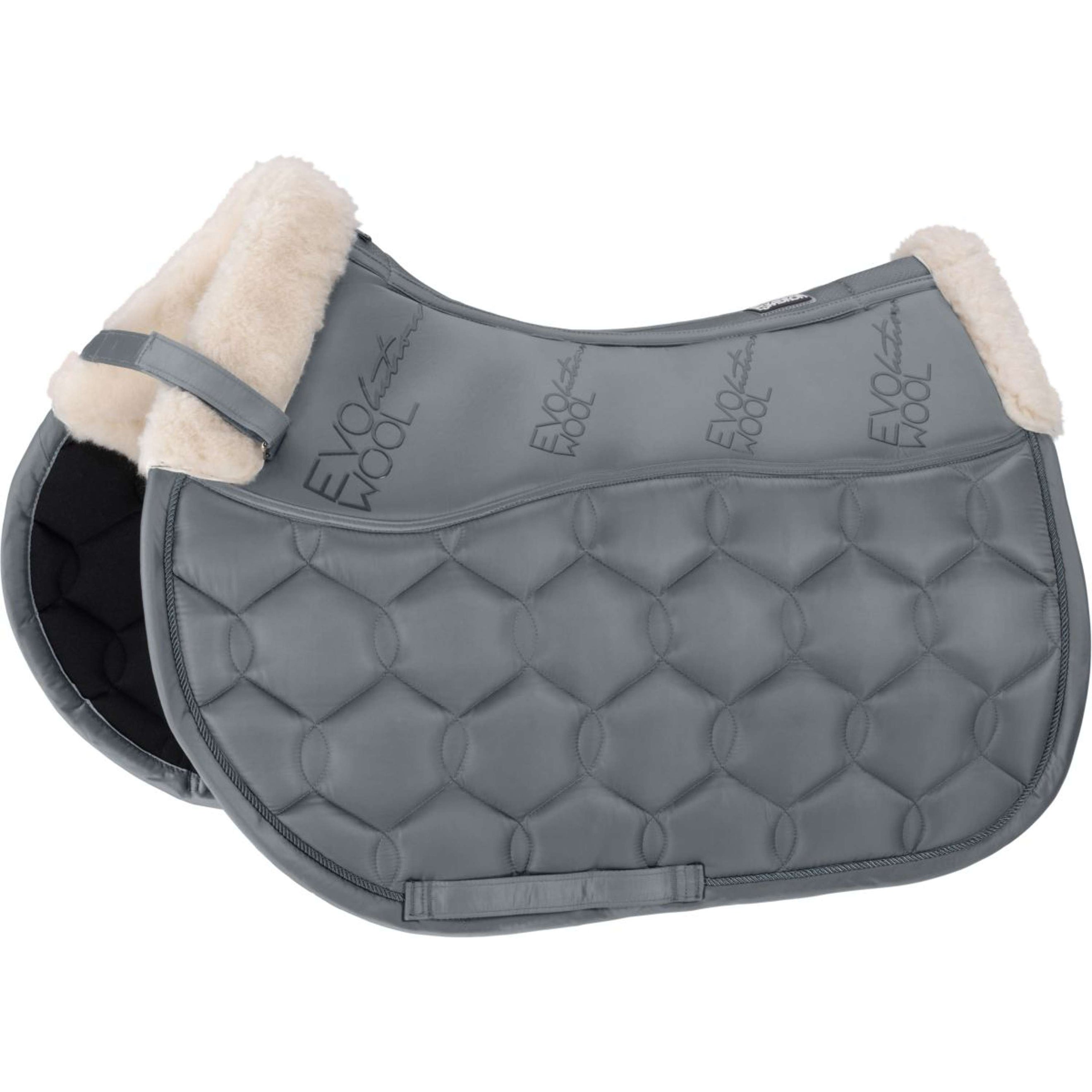 Eskadron Saddlepad Glossy Evo Wool General Purpose Ashblue