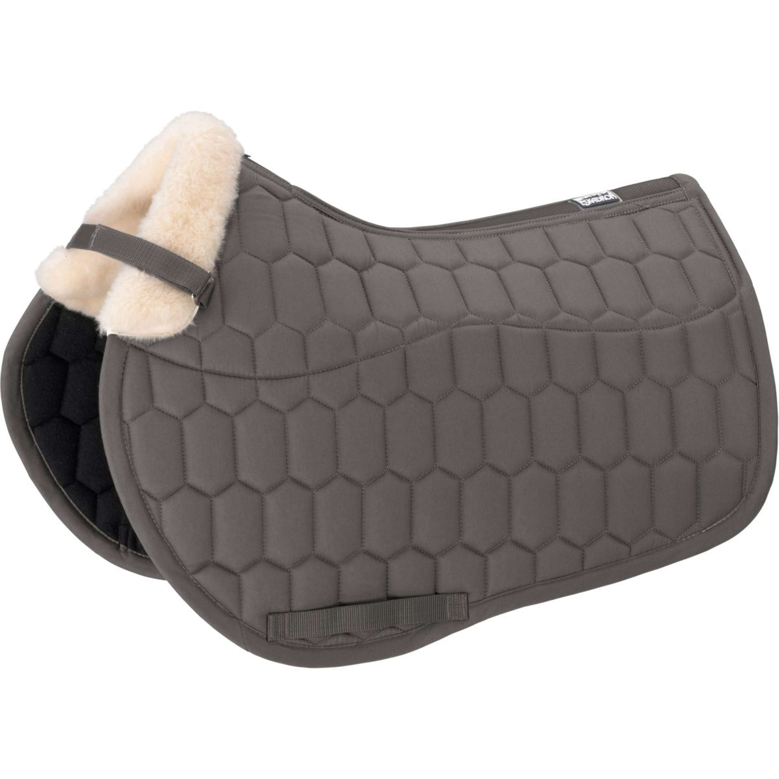 Eskadron Saddlepad Cotton Evo Wool Dressage Antracite