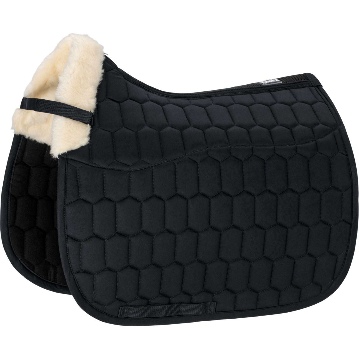 Eskadron Saddlepad Cotton Evo Wool Dressage Black