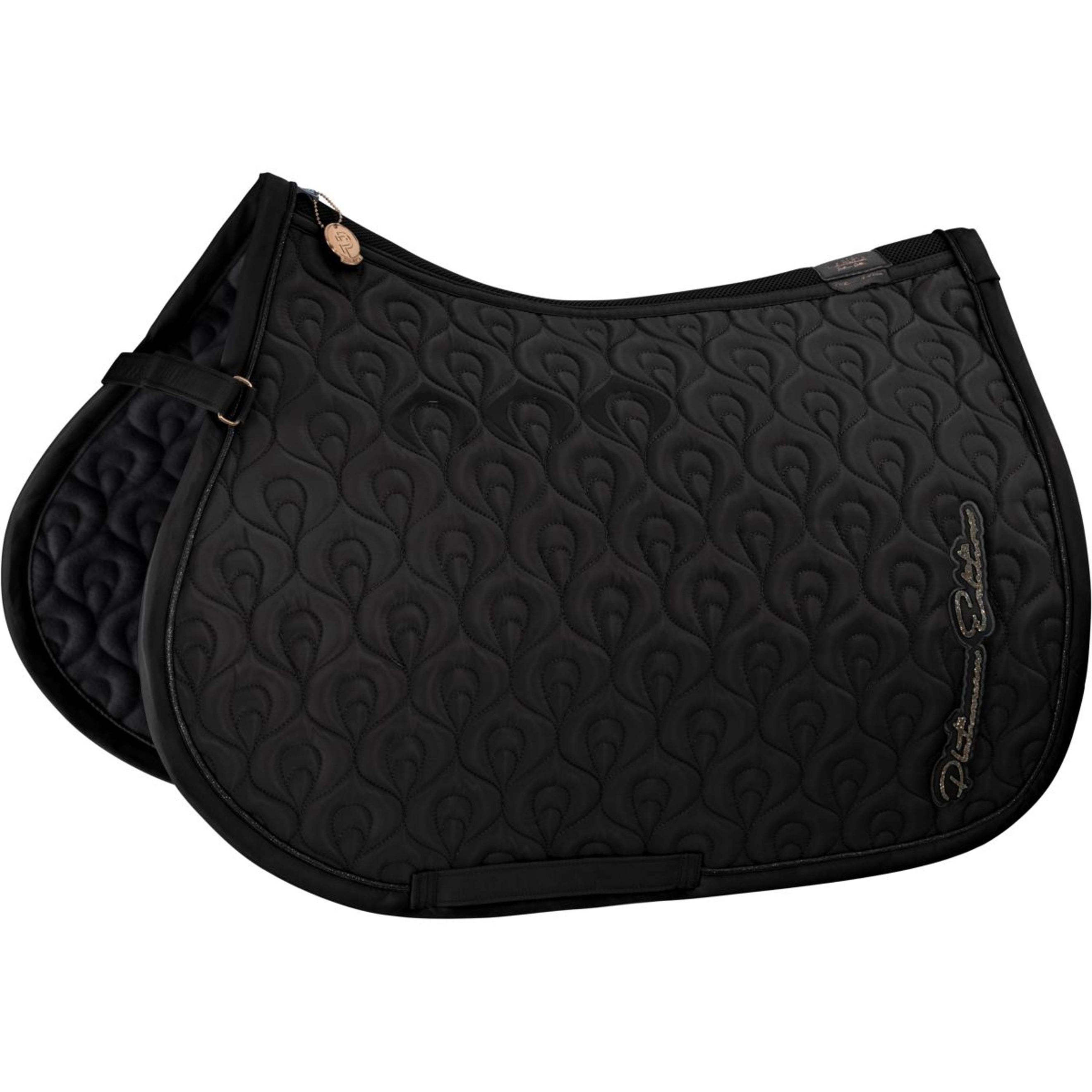 Eskadron Platinum Saddlepad General Purpose Highgloss Peacock Black