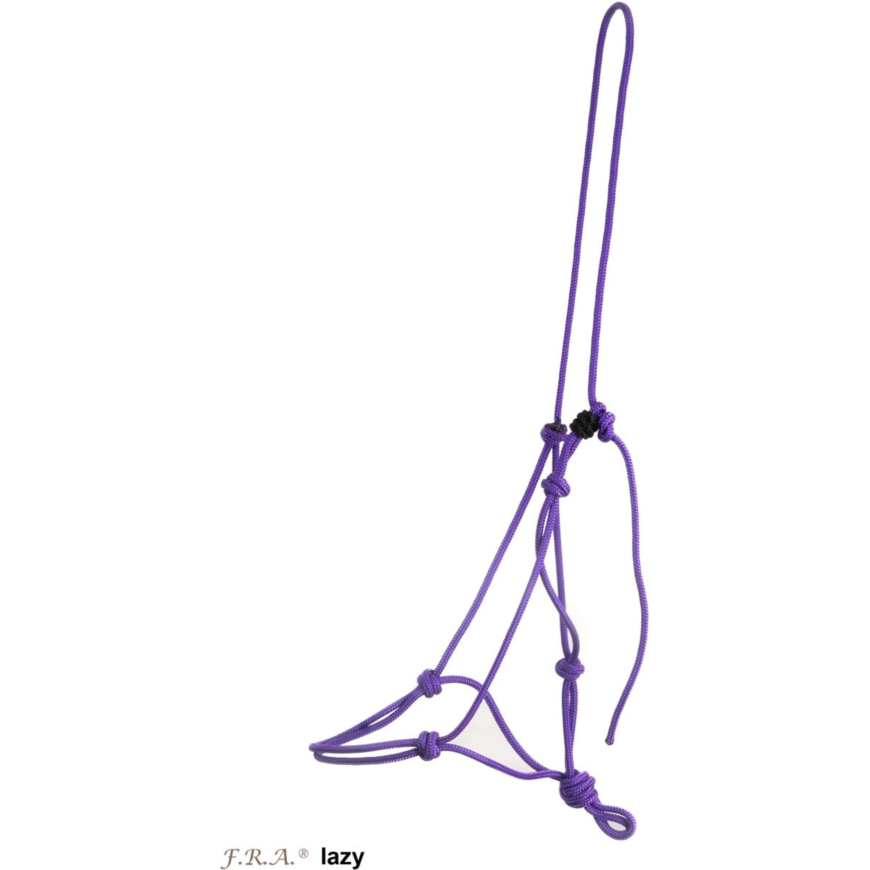 F.R.A. Rope Halter Lazy Purple
