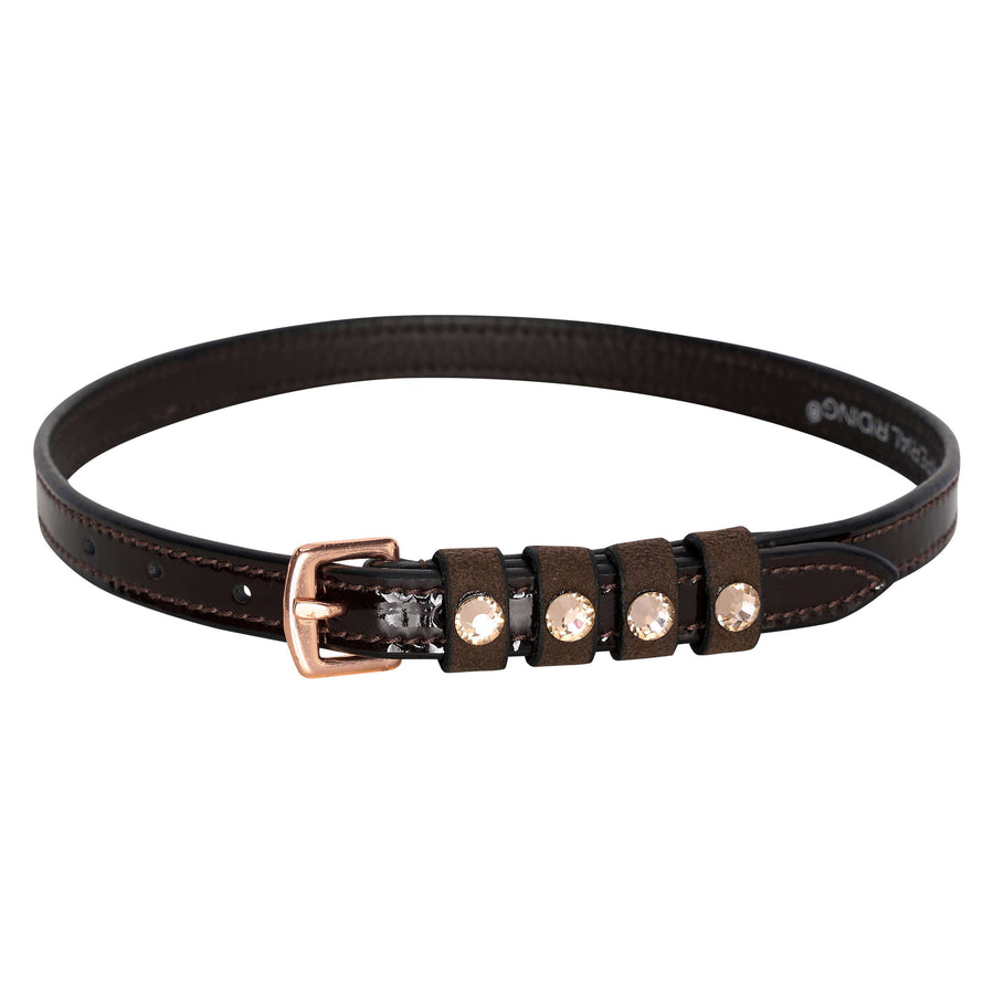 Imperial Riding Spur straps IRHPardouz Brown Rosé Metal