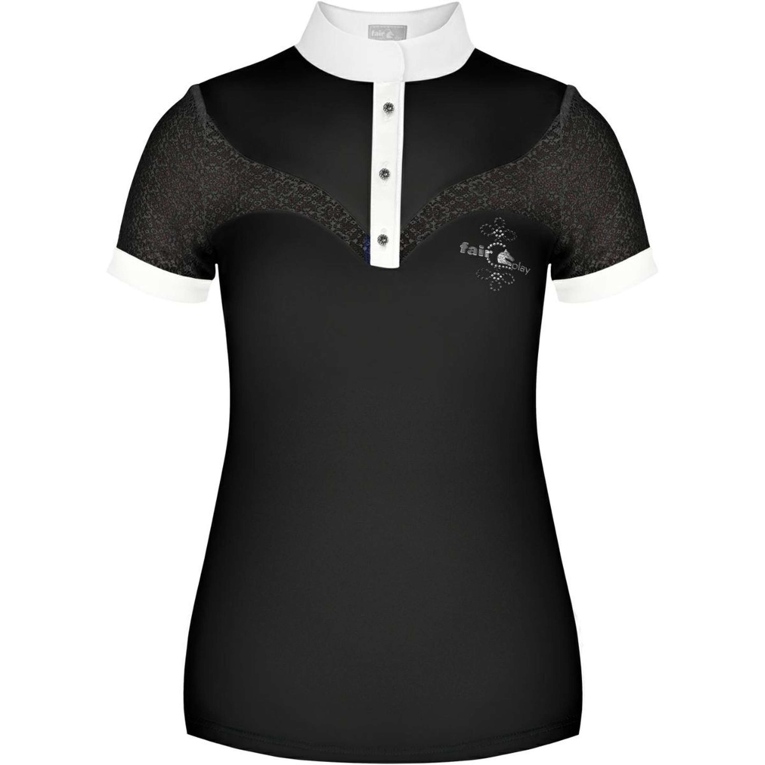 Fair Play Competition Shirt Rozzie Black Fair Play Competition Shirt Rozzie Black