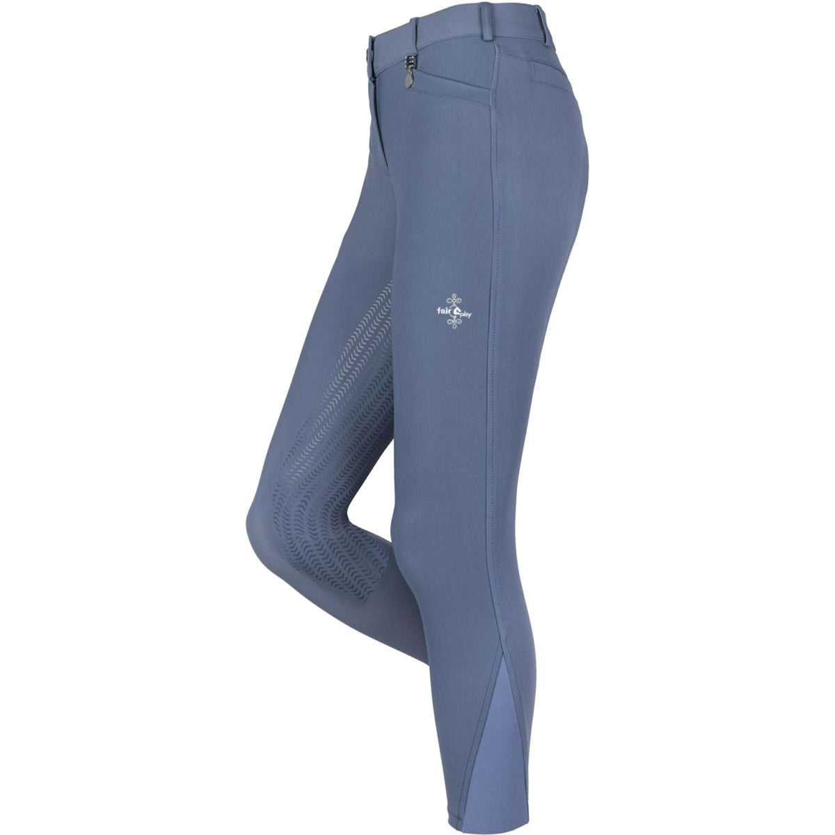 Fair Play Breeches Johanna Full Grip Steel Blue