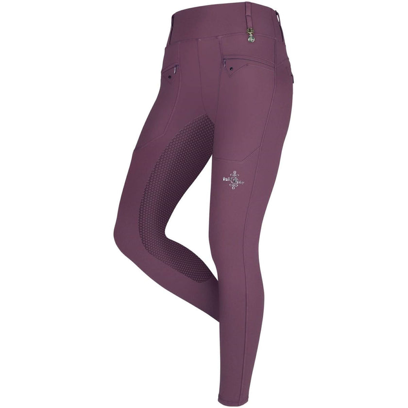 Fair Play Riding Legging Hexa Eggplant