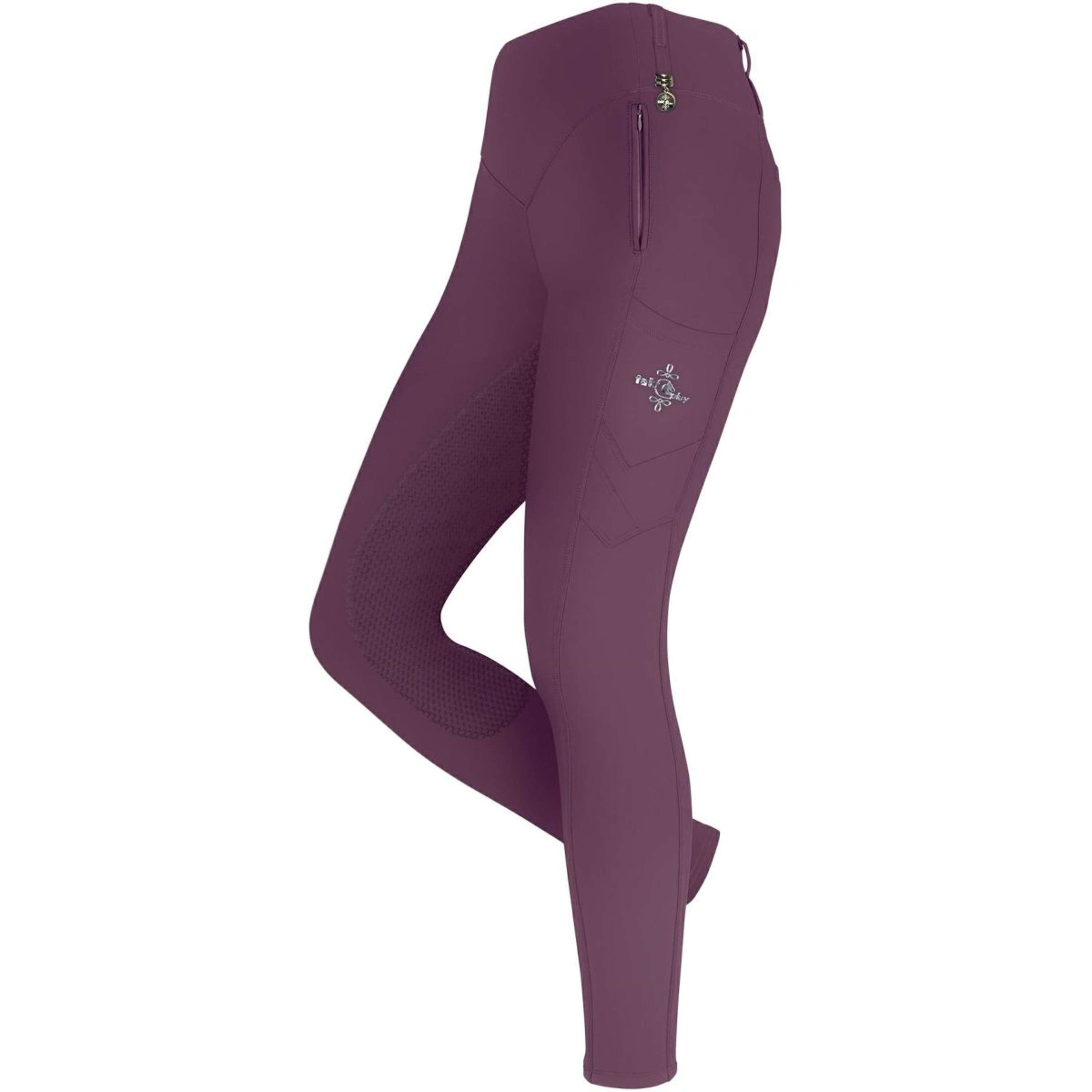 Fair Play Riding Legging Ilma Eggplant