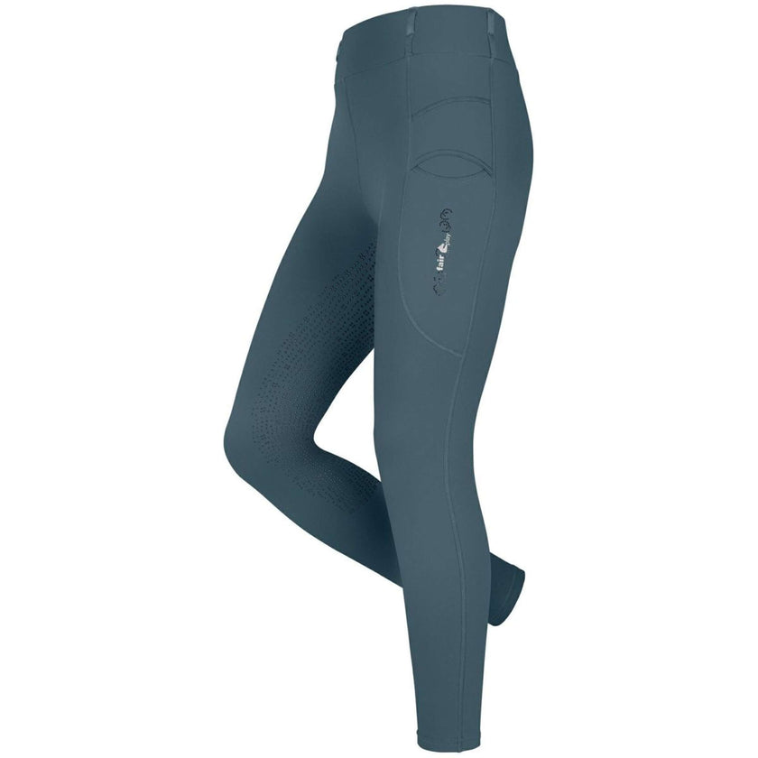 Fair Play Riding Legging Dea Winter Storm Green