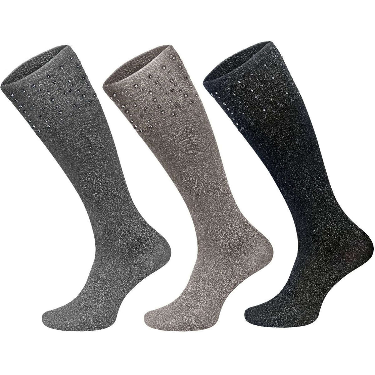 Fair Play Socks Lumini Taupe/Zwart/Grey