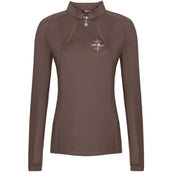 Fair Play Shirt Paula Long Sleeves Grey/Taupe