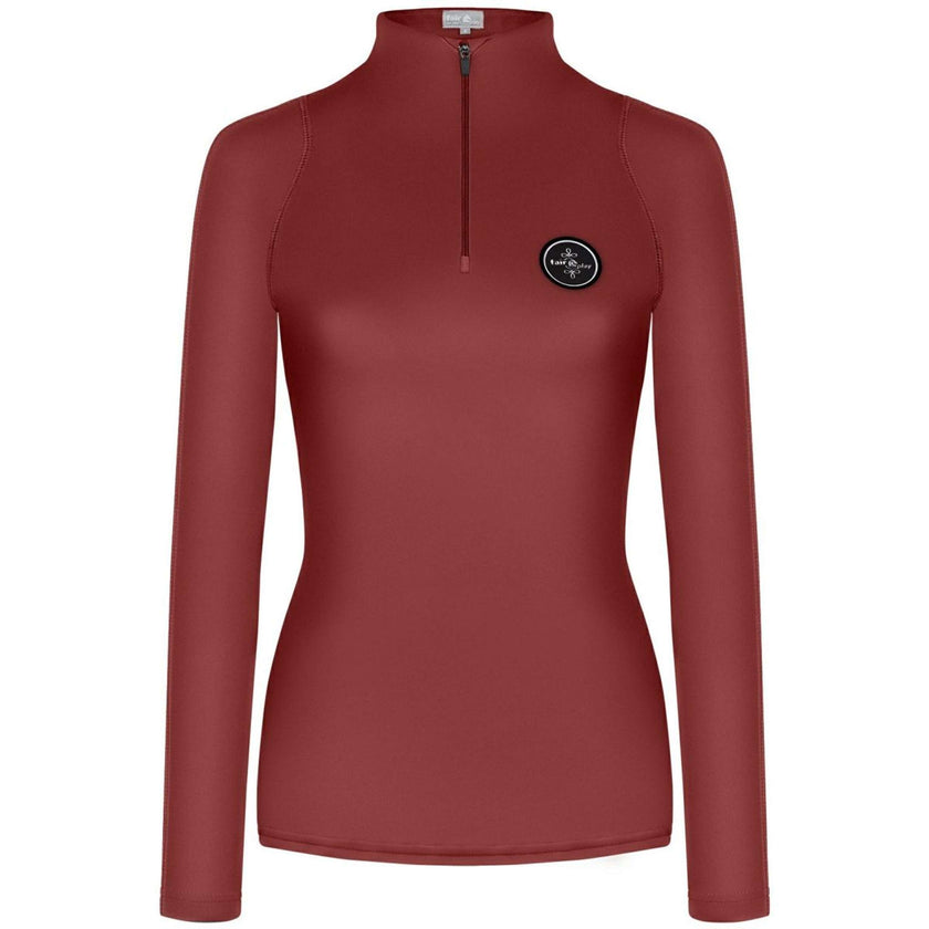 Fair Play Turtleneck Sweater Jade Terra Red