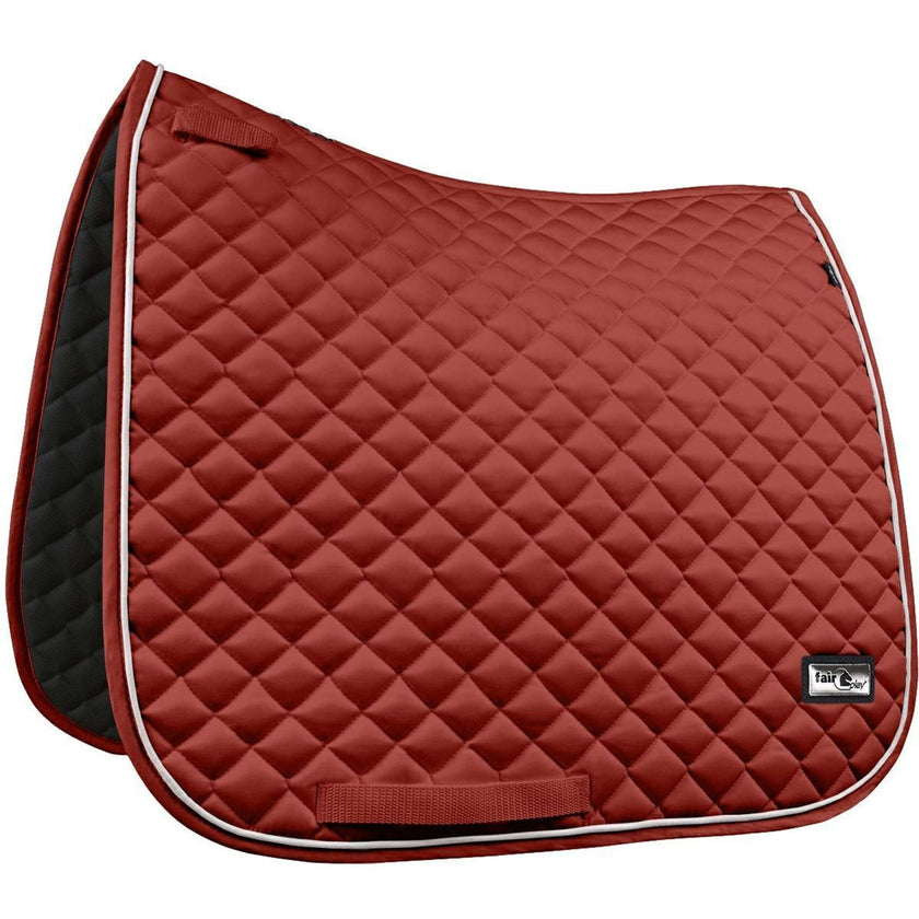 Fair Play Saddlepad Amber 2.0 Dressage Terra Red