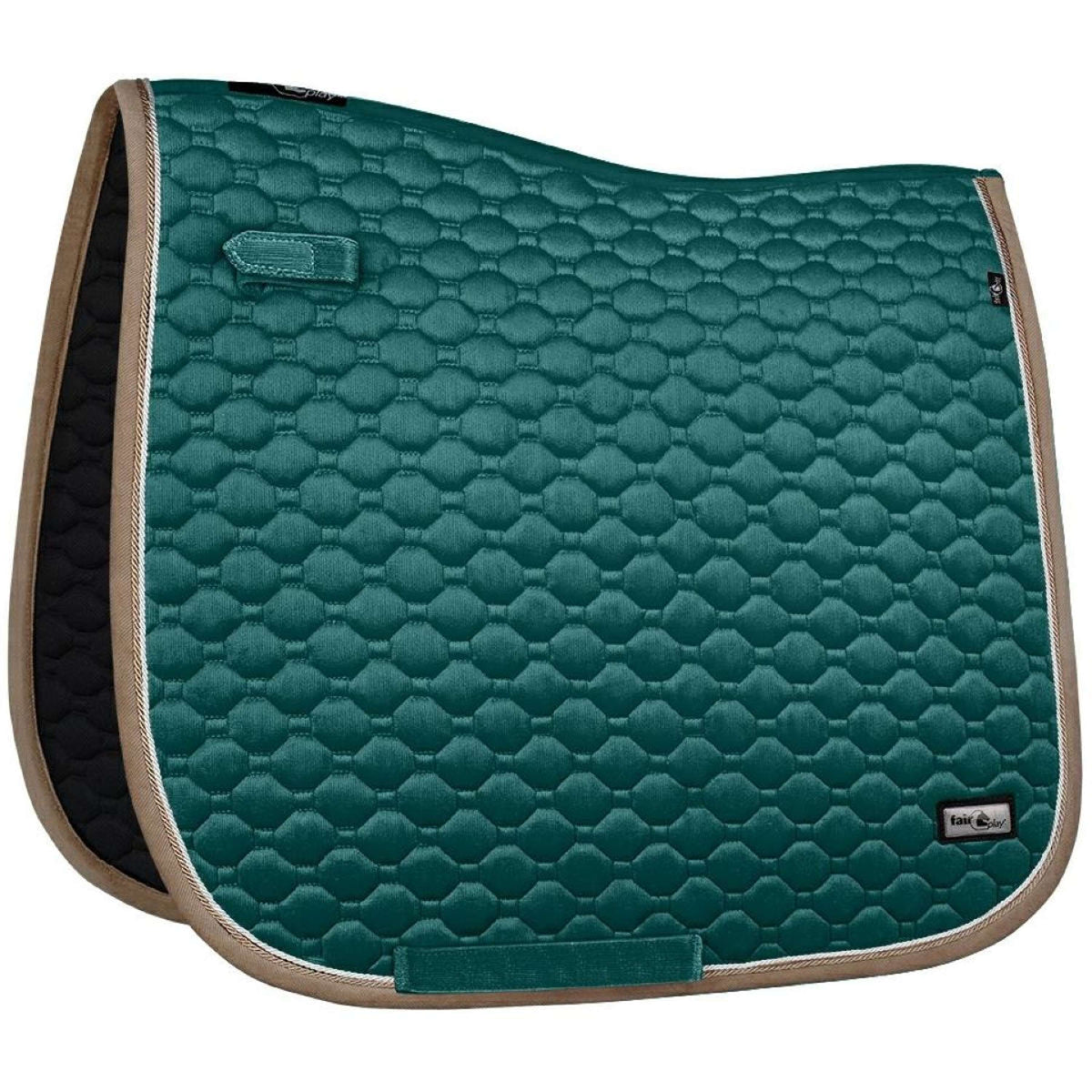 Fair Play Saddlepad Onyx Dressage Green