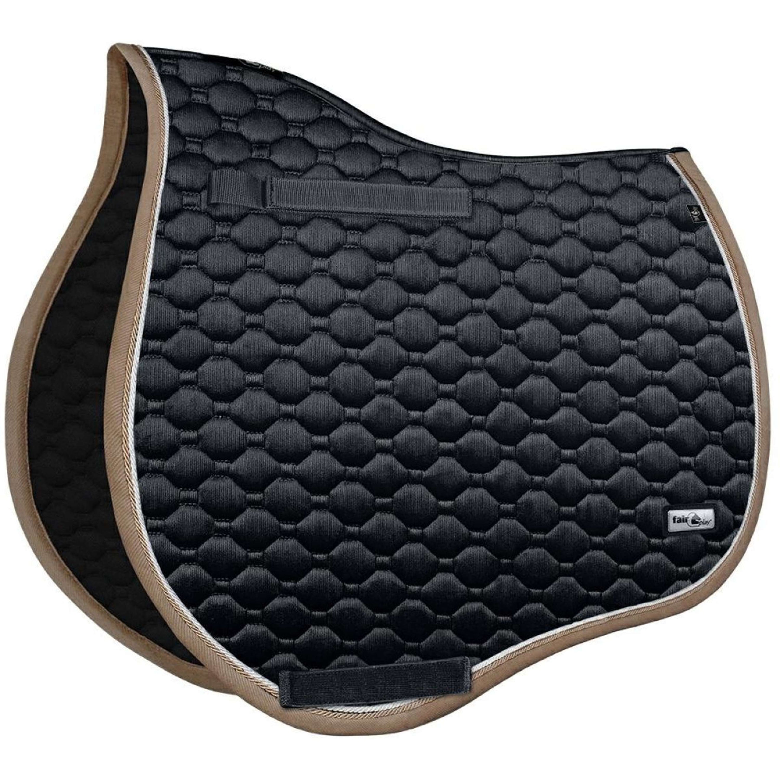 Fair Play Saddlepad Onyx Jumping Black