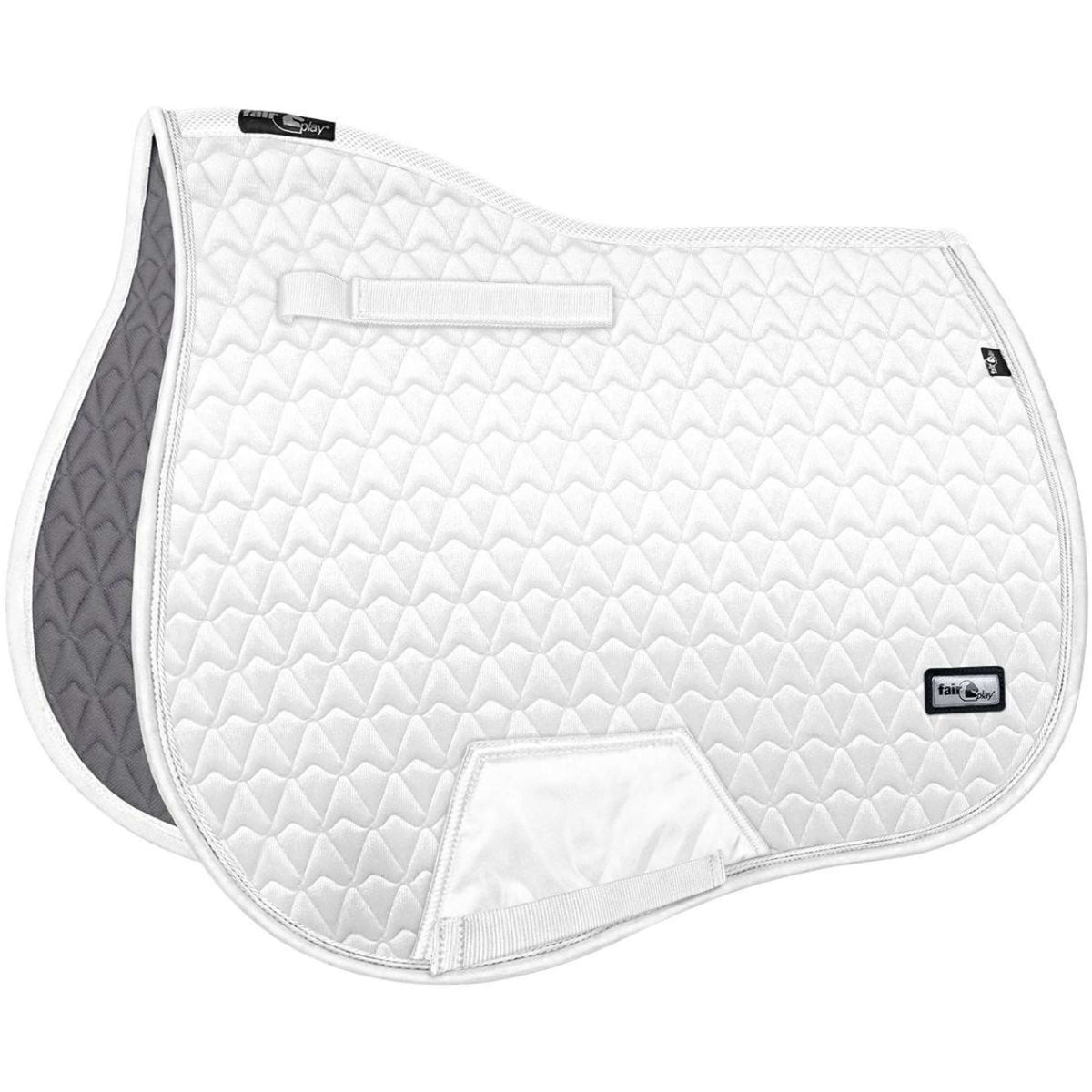 Fair Play Saddlepad Oregon Jumping White