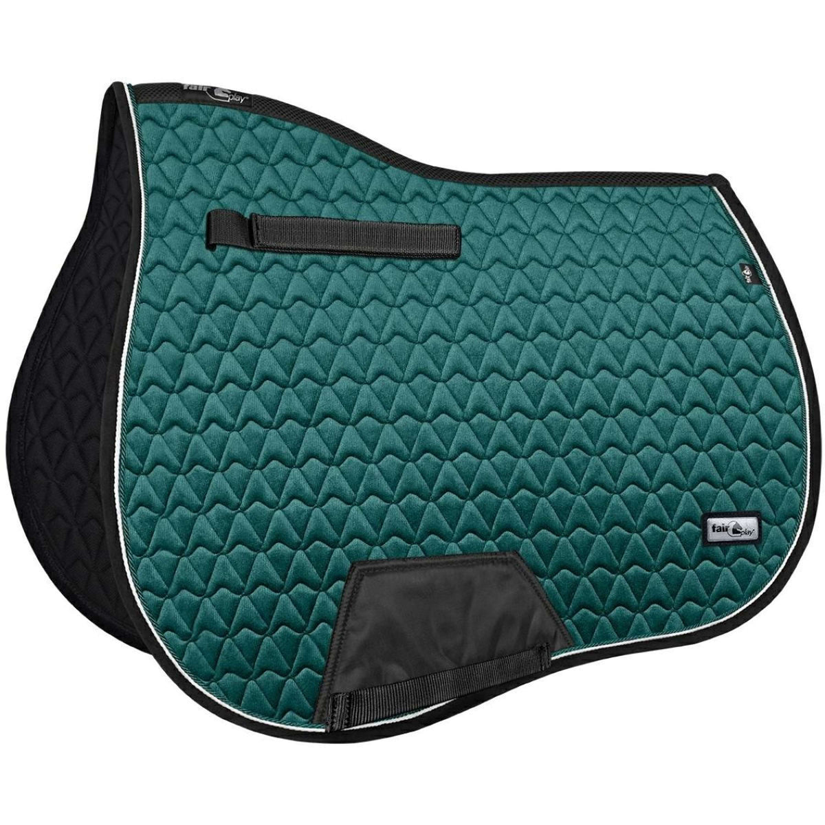 Fair Play Saddlepad Oregon Jumping Green