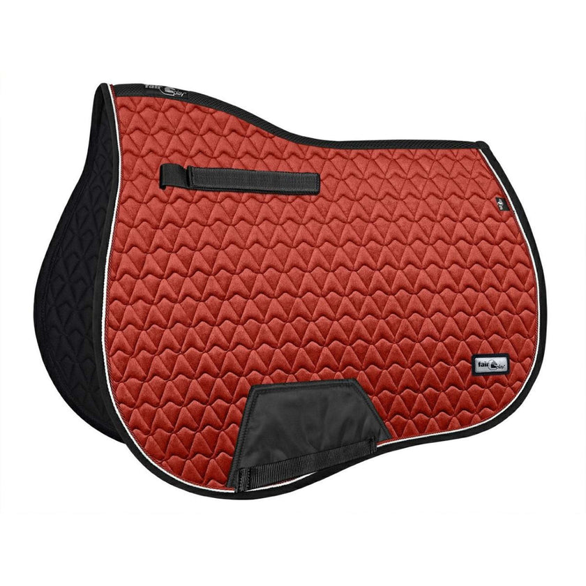 Fair Play Saddlepad Oregon Jumping Terra Red