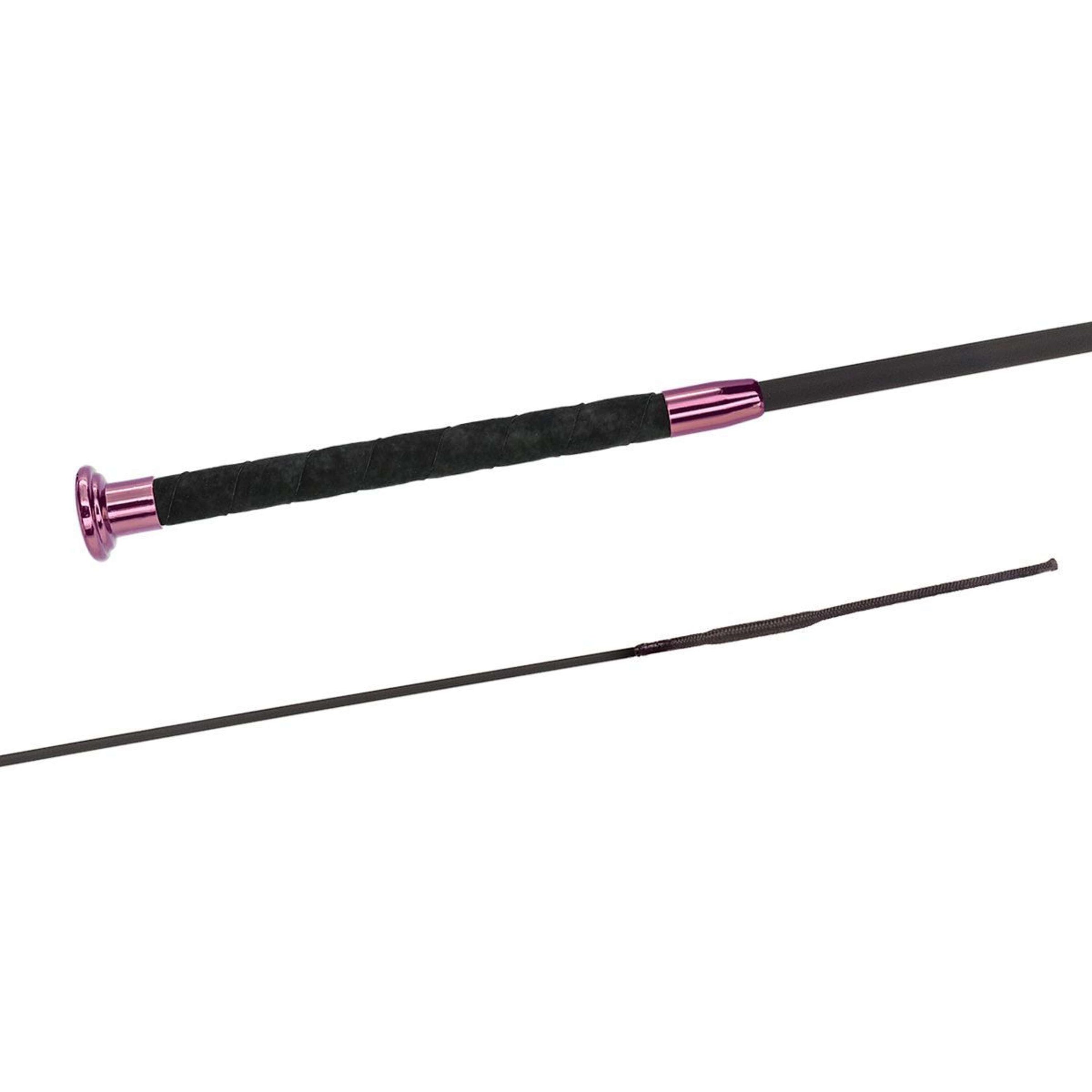 Fleck Dressage Whip SilkTouch Premium Pink