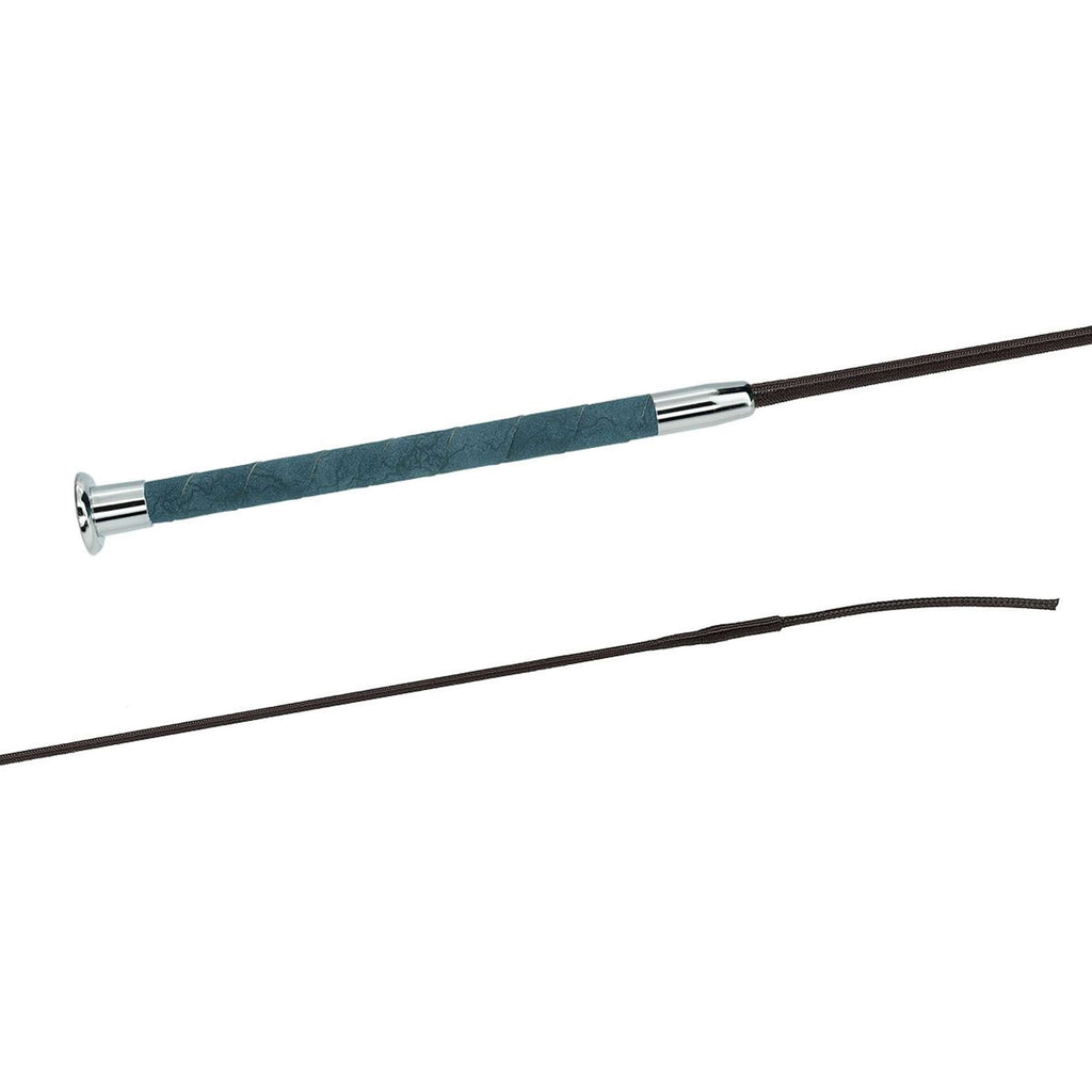 Fleck Dressage Whip Softex-Grip Blue