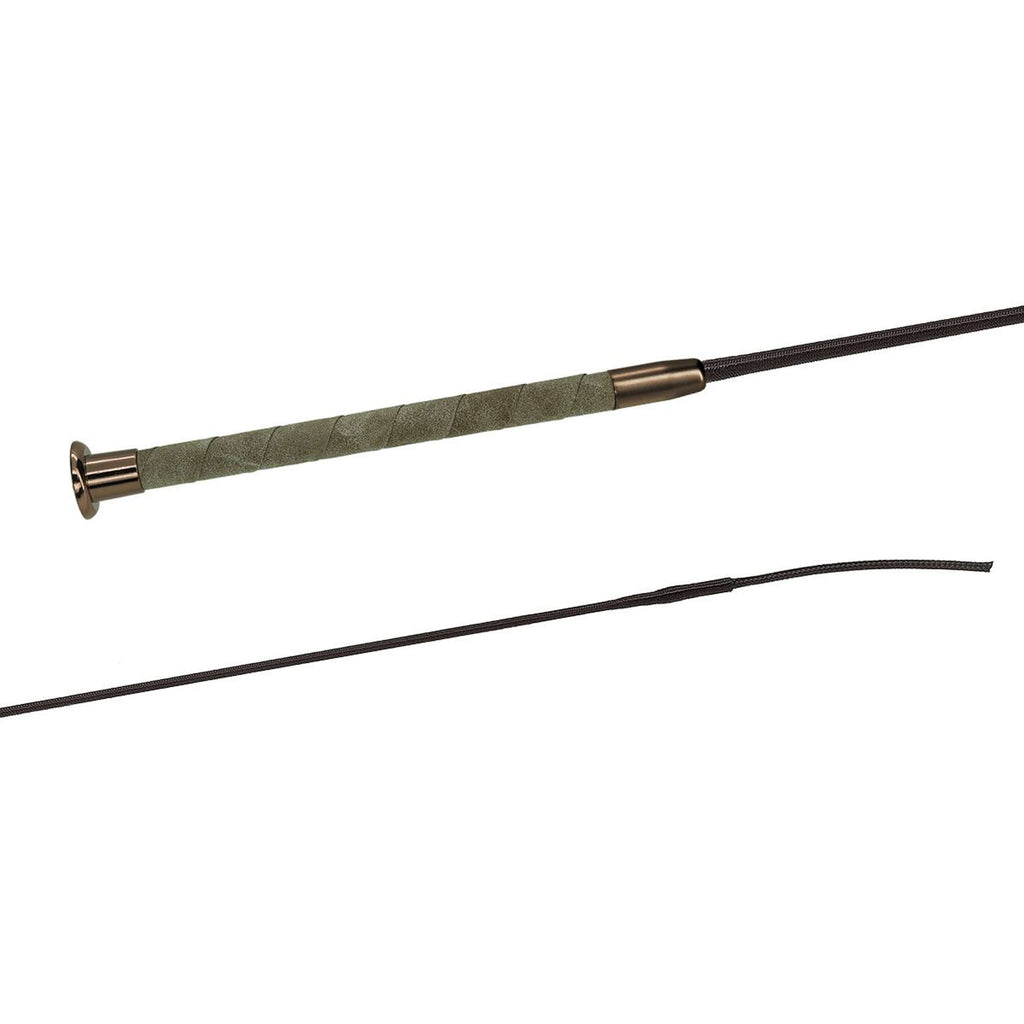 Fleck Dressage Whip Softex-Grip Brown