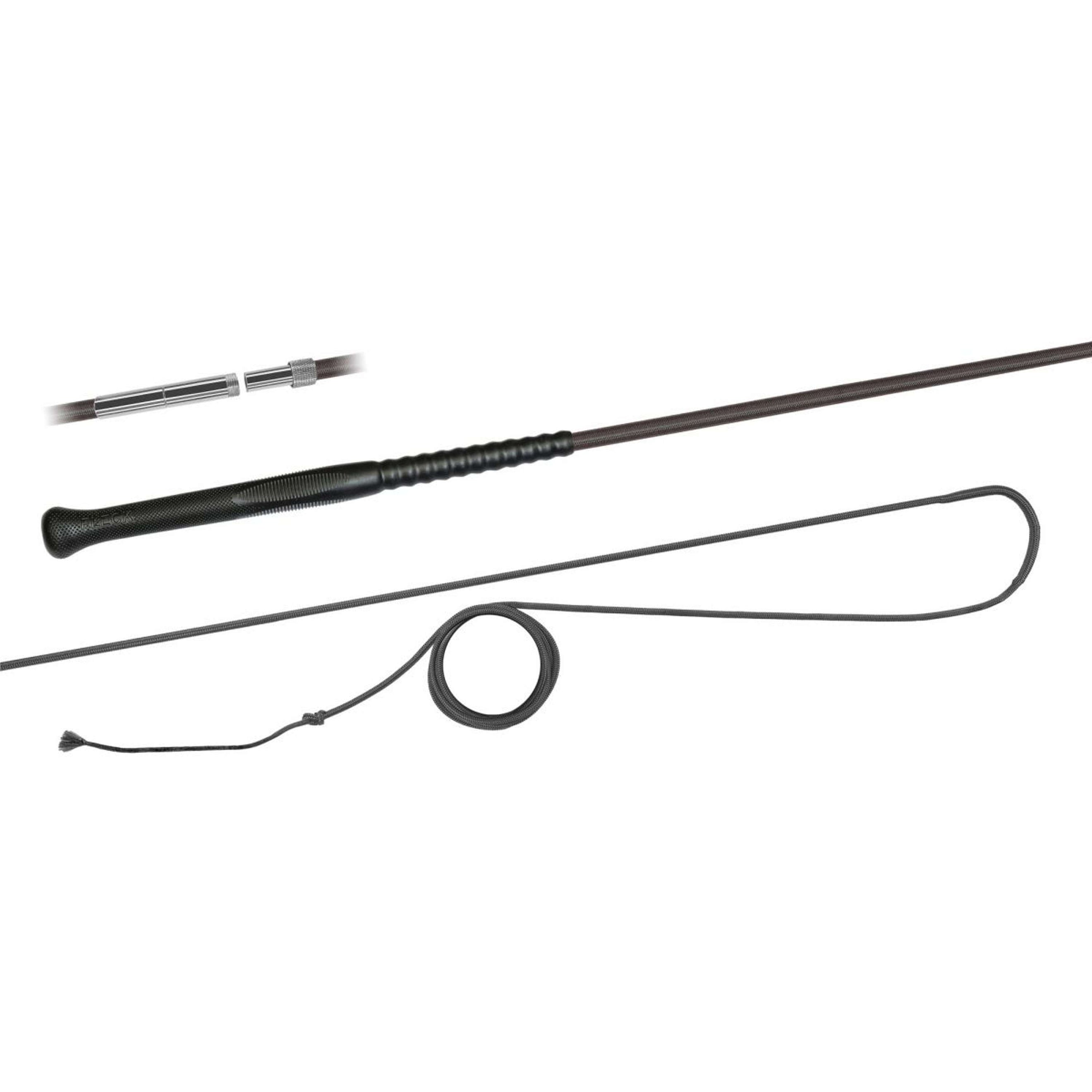 Fleck Lunge Whip Ergo-Grip Seperable Black