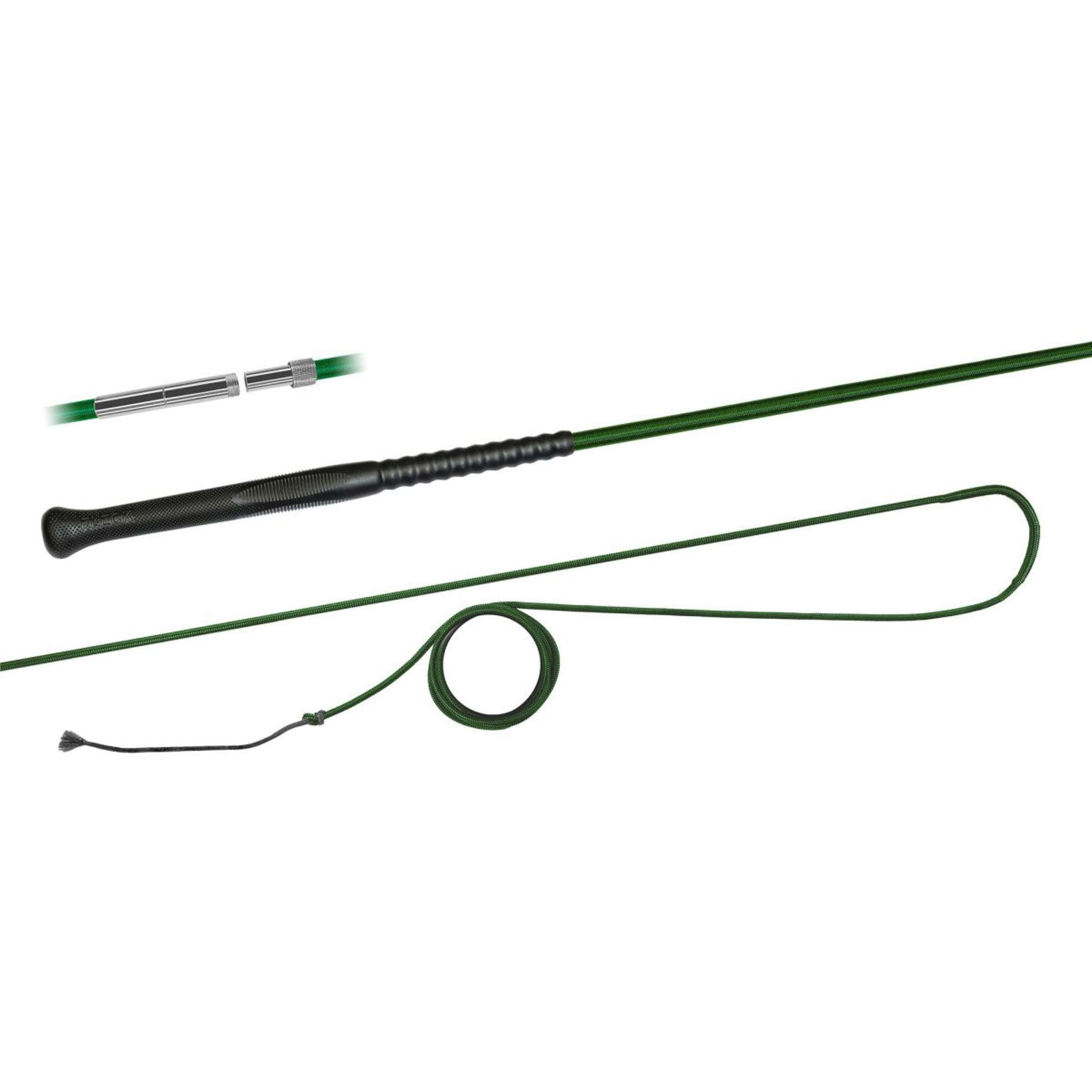 Fleck Lunge Whip Ergo-Grip Seperable Green