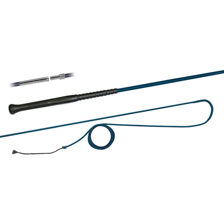 Fleck Lunge Whip Ergo-Grip Seperable Blue