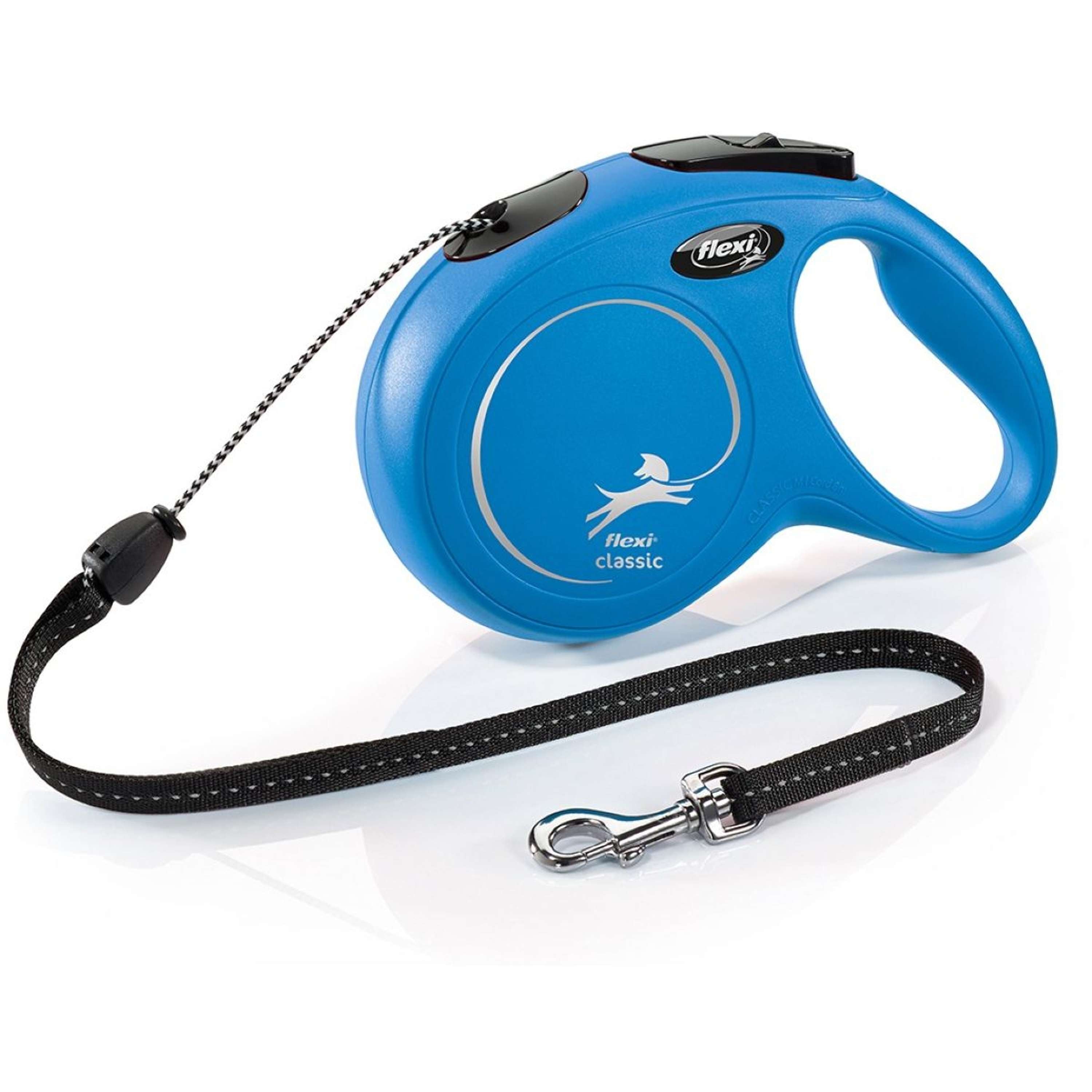 Flexi Leash New Classic-cord M Blue