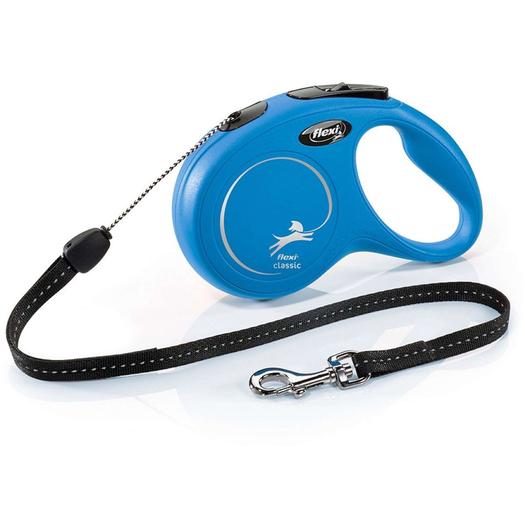 Flexi Leash New Classic-cord S Blue