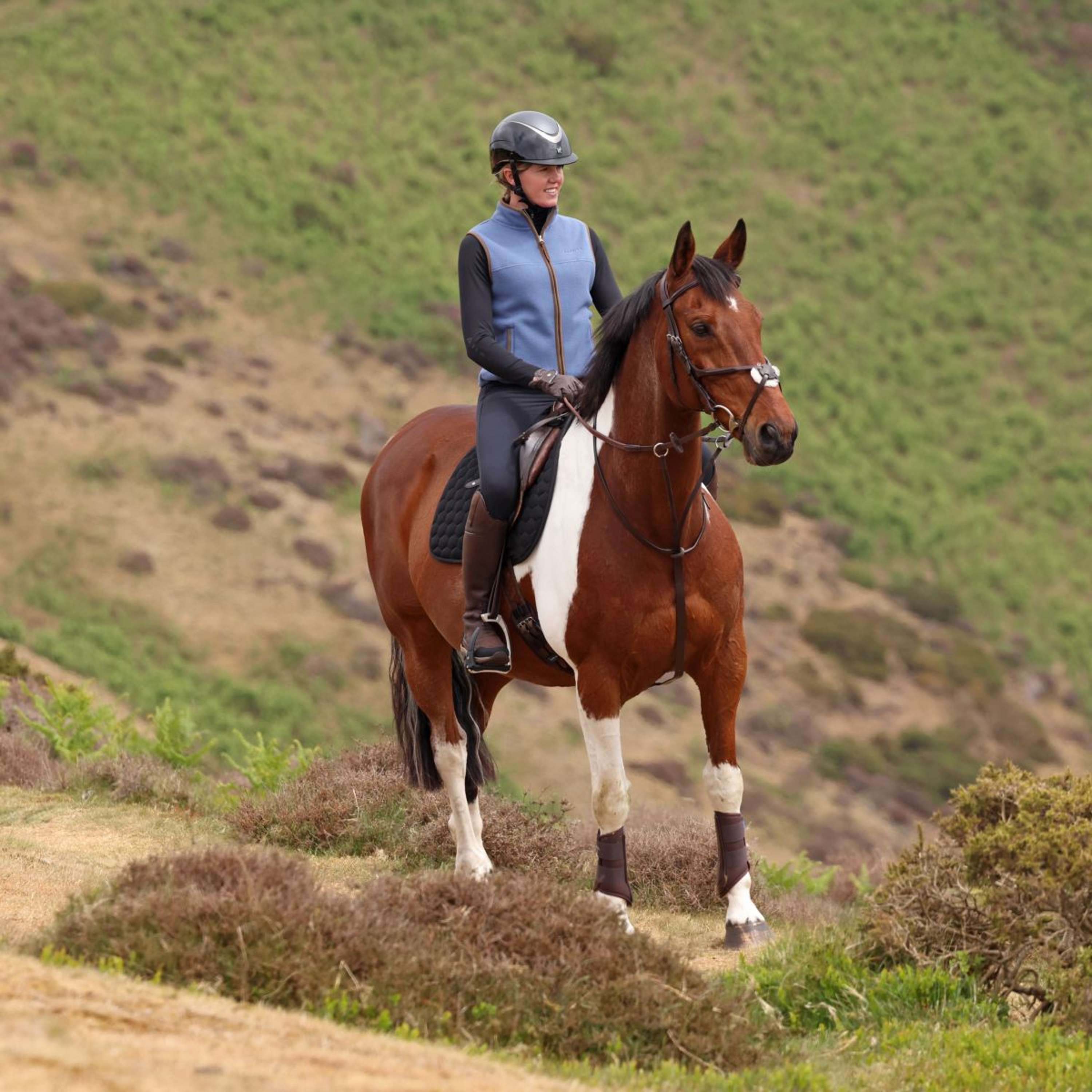 Aubrion by Shires Bodywarmer Original Fleece Blue