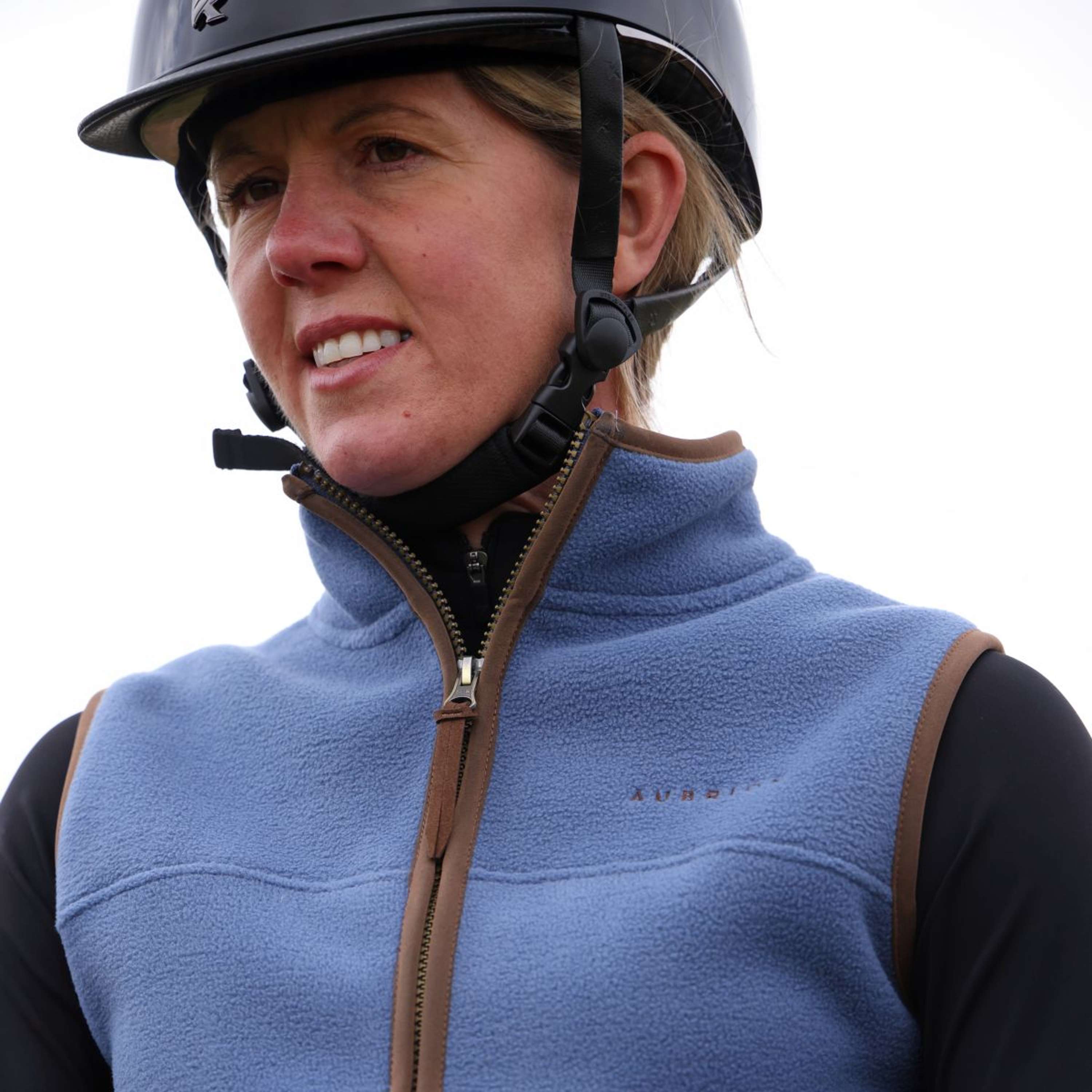 Aubrion by Shires Bodywarmer Original Fleece Blue
