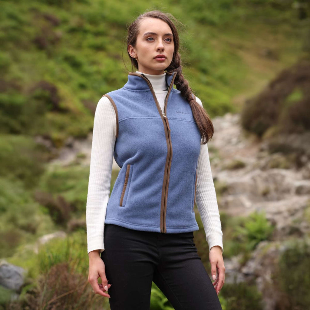 Aubrion by Shires Bodywarmer Original Fleece Blue